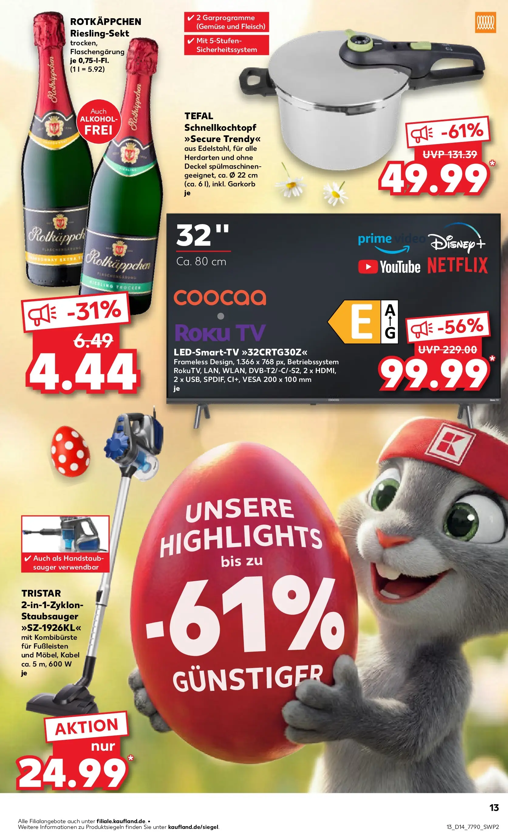 Prospekt Kaufland ab 30.03.2026 » Angebote Online zum Blättern | Seite: 27 | Produkte: Kabel, Fleisch, TV, Video