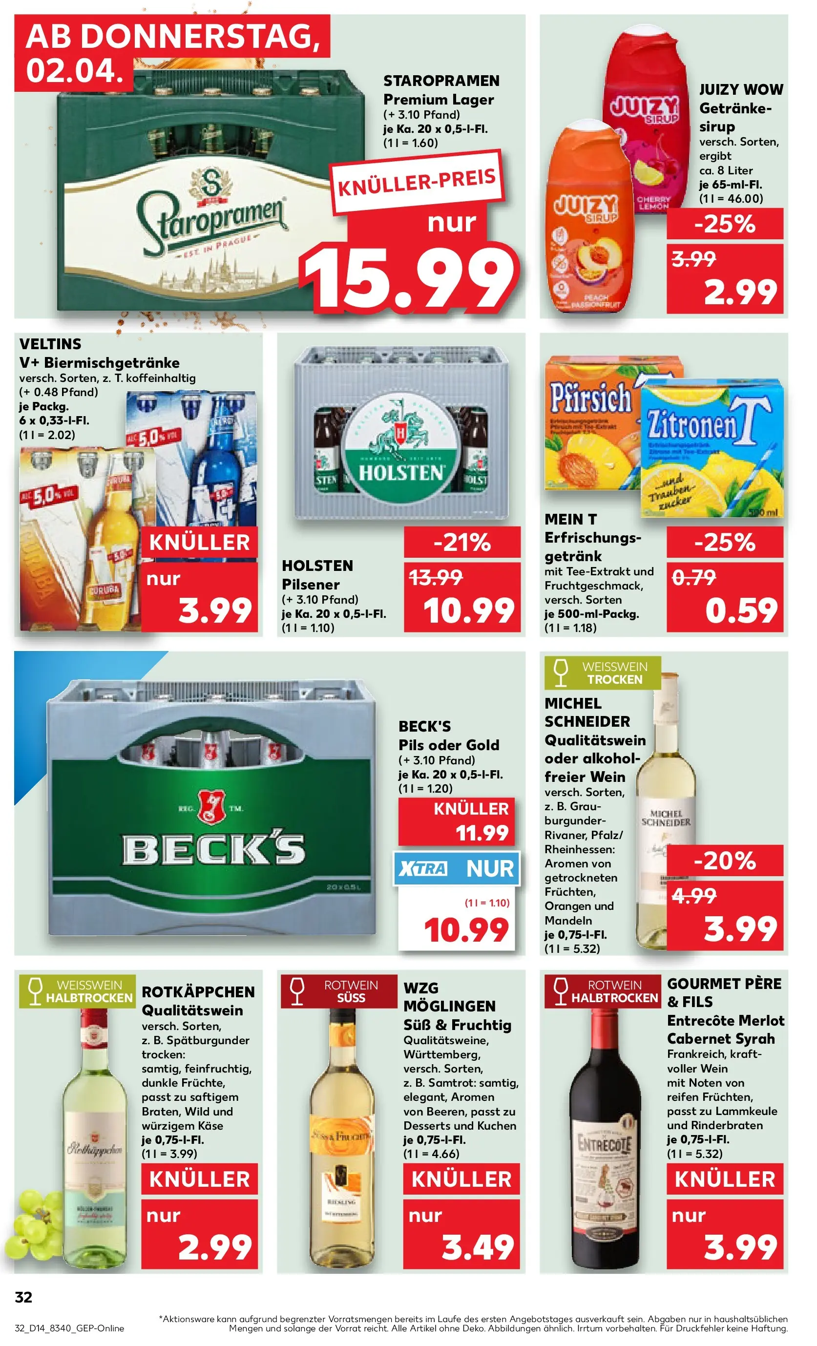 Prospekt Kaufland ab 29.03.2026 » Angebote Online zum Blättern | Seite: 46 | Produkte: Pils, Mandeln, Zucker, Zitronen
