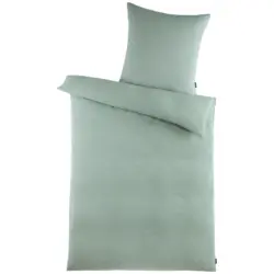 Bettw&auml;sche_Musselin gr&uuml;n 135x200cm