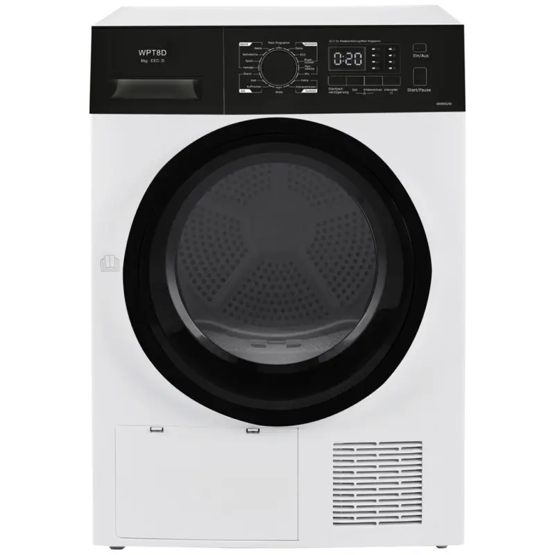 W&auml;rmepumpentrockner WPT8D