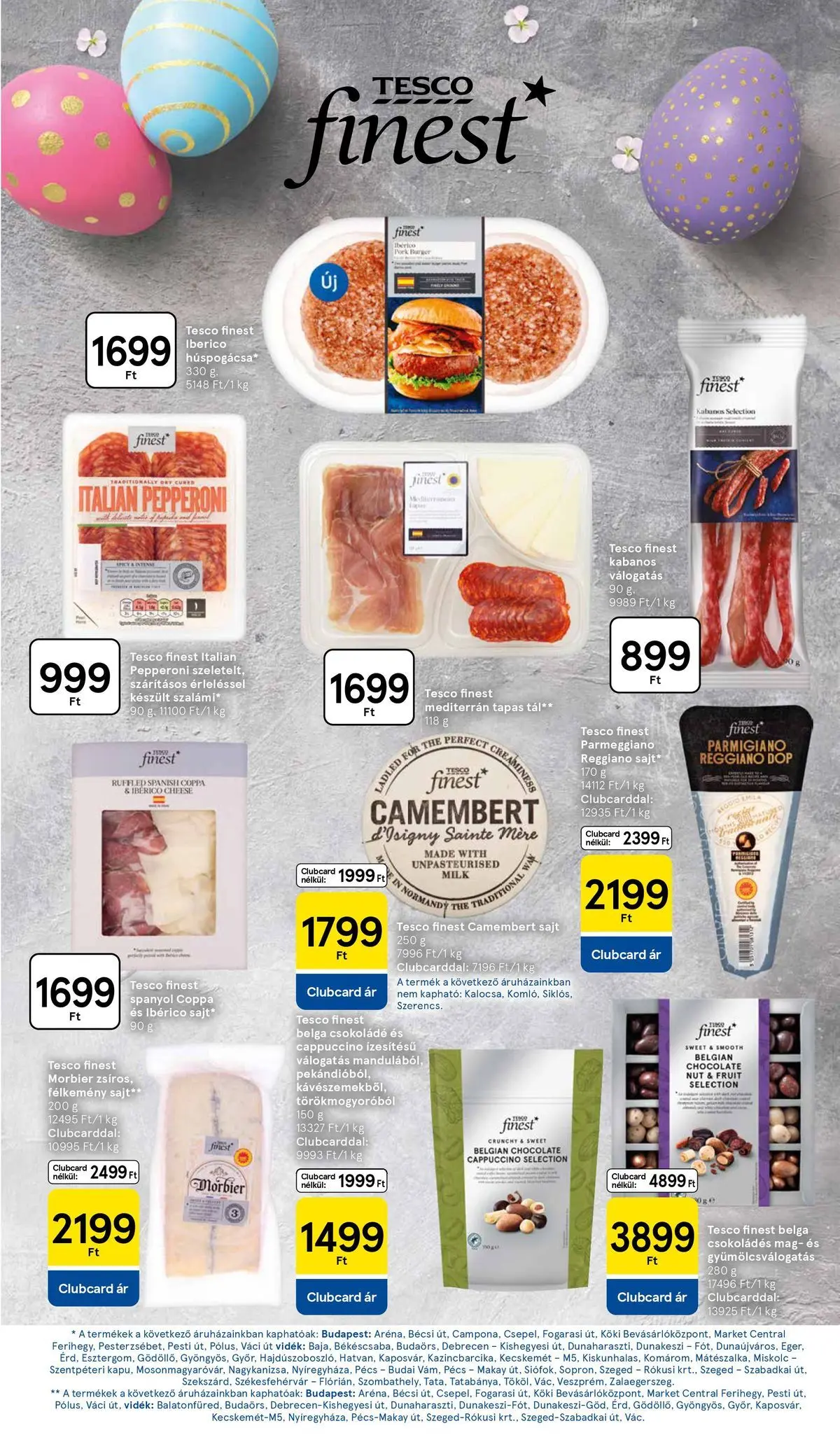 Tesco - Tesco újság érvényessége 2026.04.01-ig - 2026.03.26.-tól - online | Oldal: 9 | Termékek: Cappuccino, Sajt, Csokoládé, Camembert