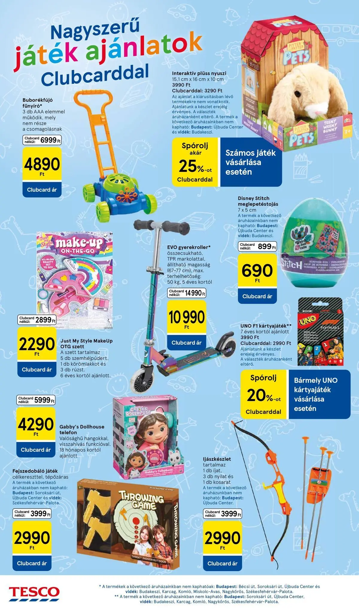 Tesco - Tesco újság érvényessége 2026.04.01-ig - 2026.03.26.-tól - online | Oldal: 14 | Termékek: Telefon, Játék, Plüss