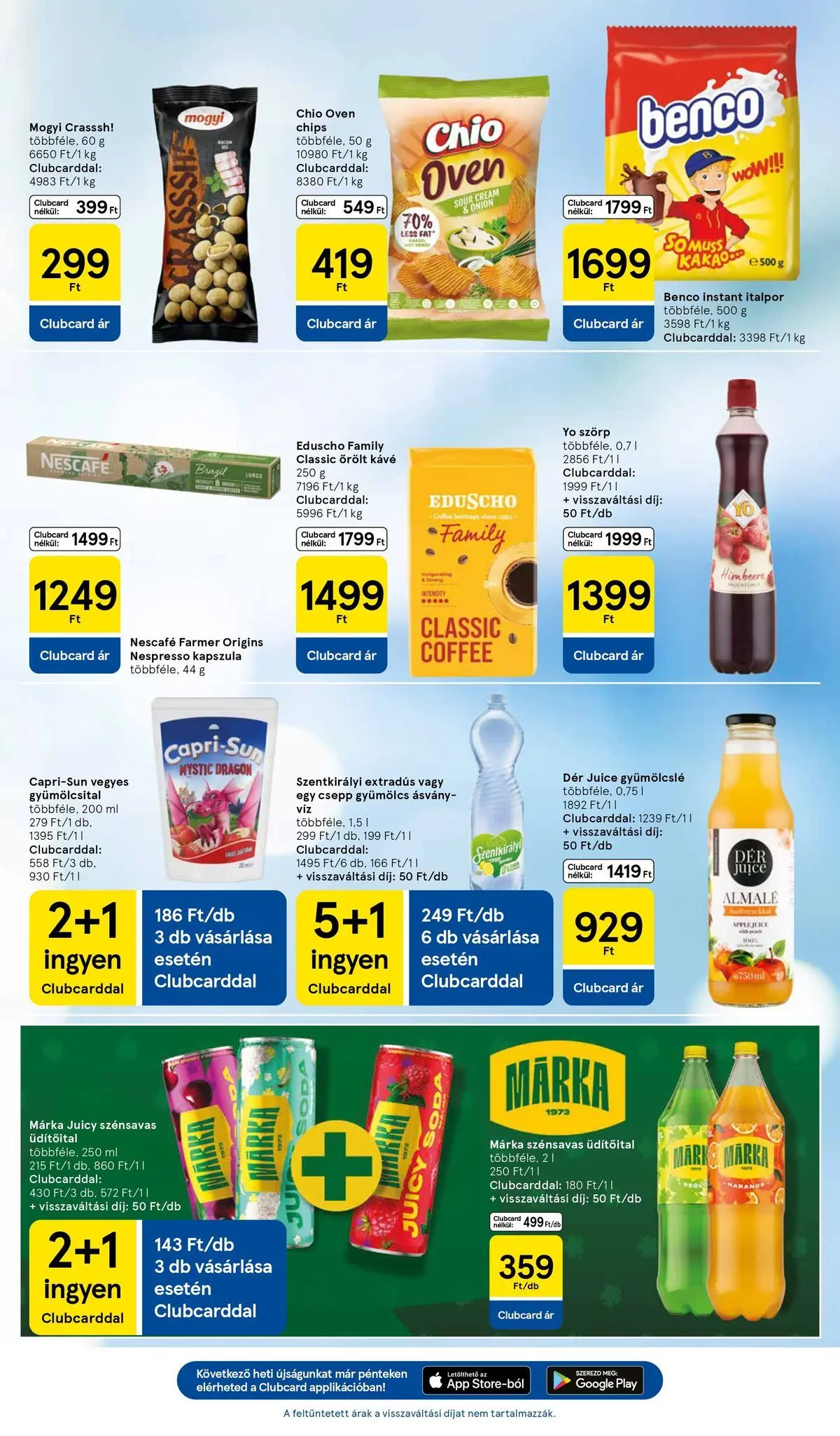 Tesco - Tesco újság érvényessége 2026.04.01-ig - 2026.03.26.-tól - online | Oldal: 25 | Termékek: Szörp, Chips, Farmer, Só