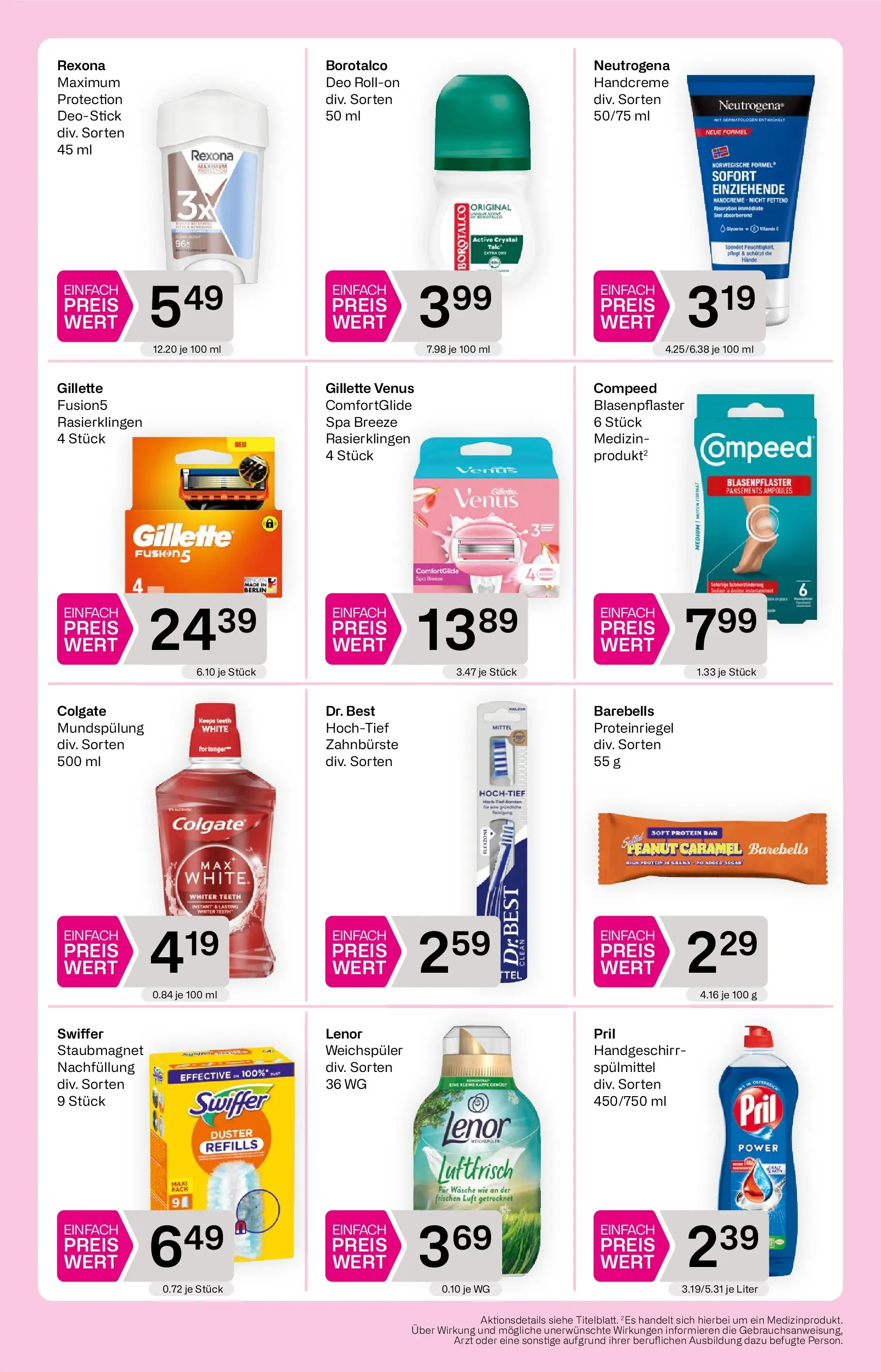 Bipa Linz, Wien, Güssing von 02.04.2026 - Aktuelle Angebote | Seite: 3 | Produkte: Handcreme, Zahnbürste, Weichspüler