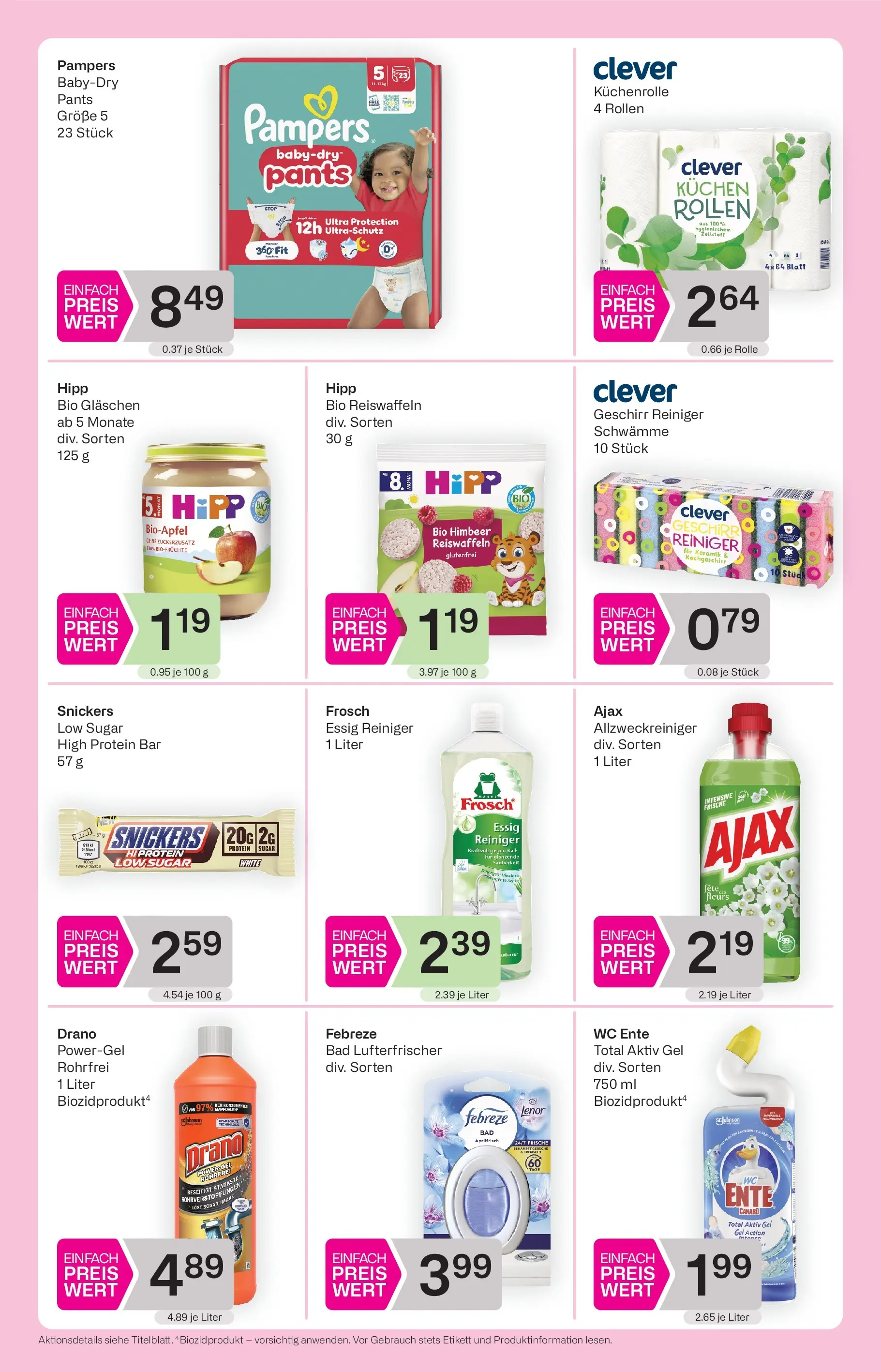 Bipa Linz, Wien, Güssing von 02.04.2026 - Aktuelle Angebote | Seite: 8 | Produkte: Bad, Pampers