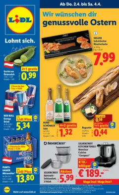 Lidl Flugblatt - Fohnsdorf, Neunkirchen, Graz ab 02.04.2026 gültig