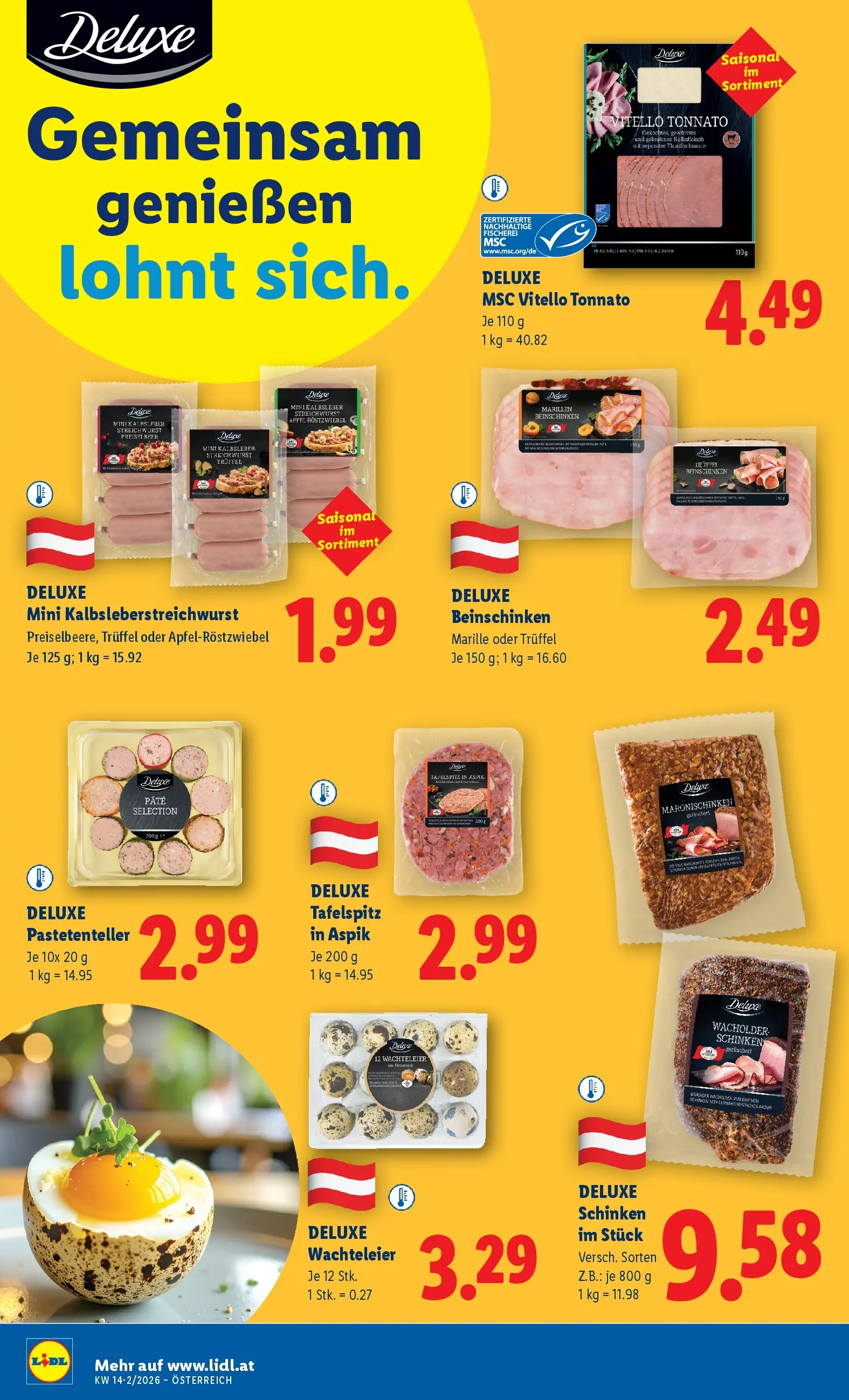 Lidl - Lidl ab 01.04.2026 - Angebote ab donnerstag | Seite: 8 | Produkte: Wurst, Schinken, Äpfel