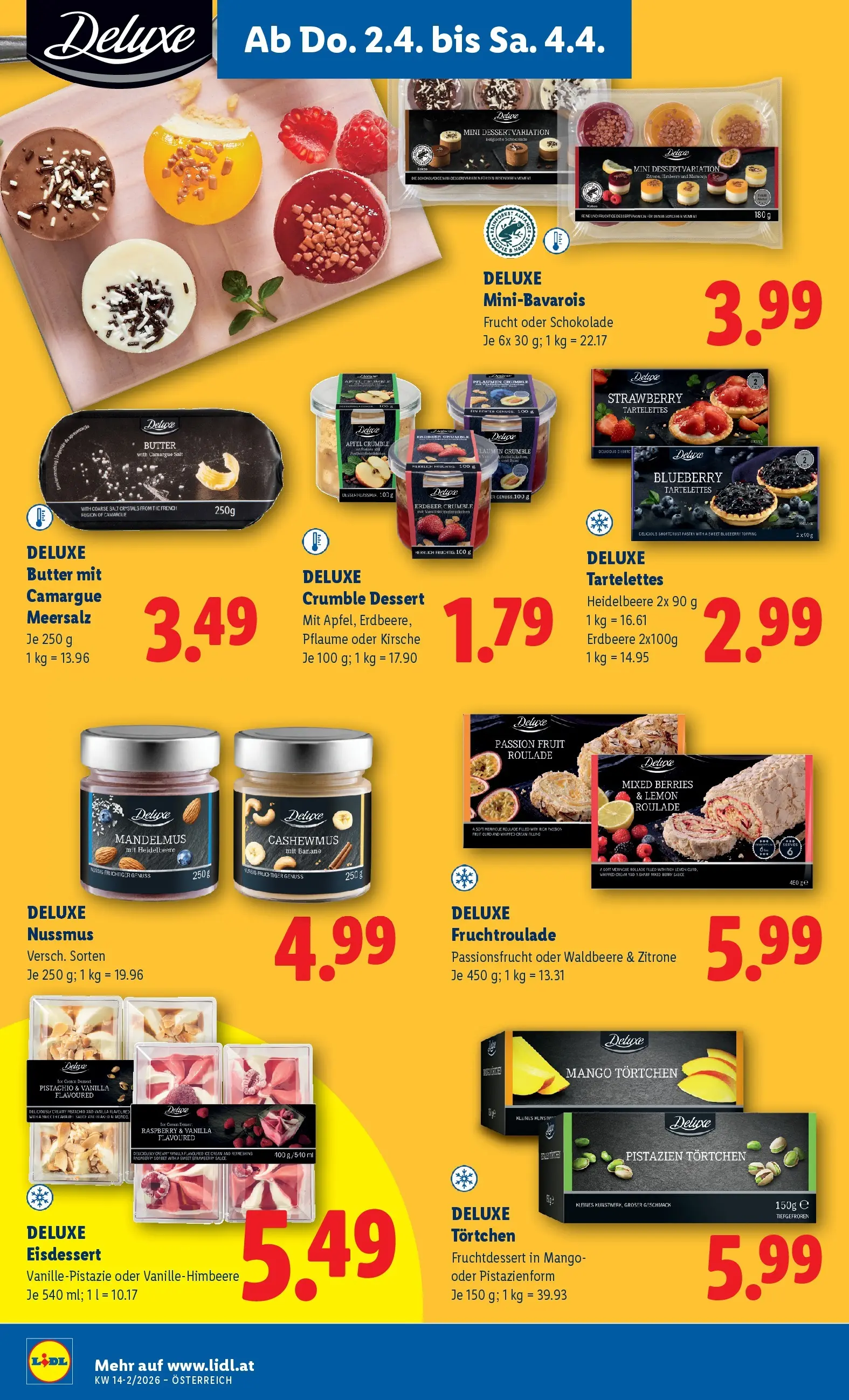 Lidl - Lidl ab 01.04.2026 - Angebote ab donnerstag | Seite: 10 | Produkte: Zitrone, Mango, Butter, Äpfel