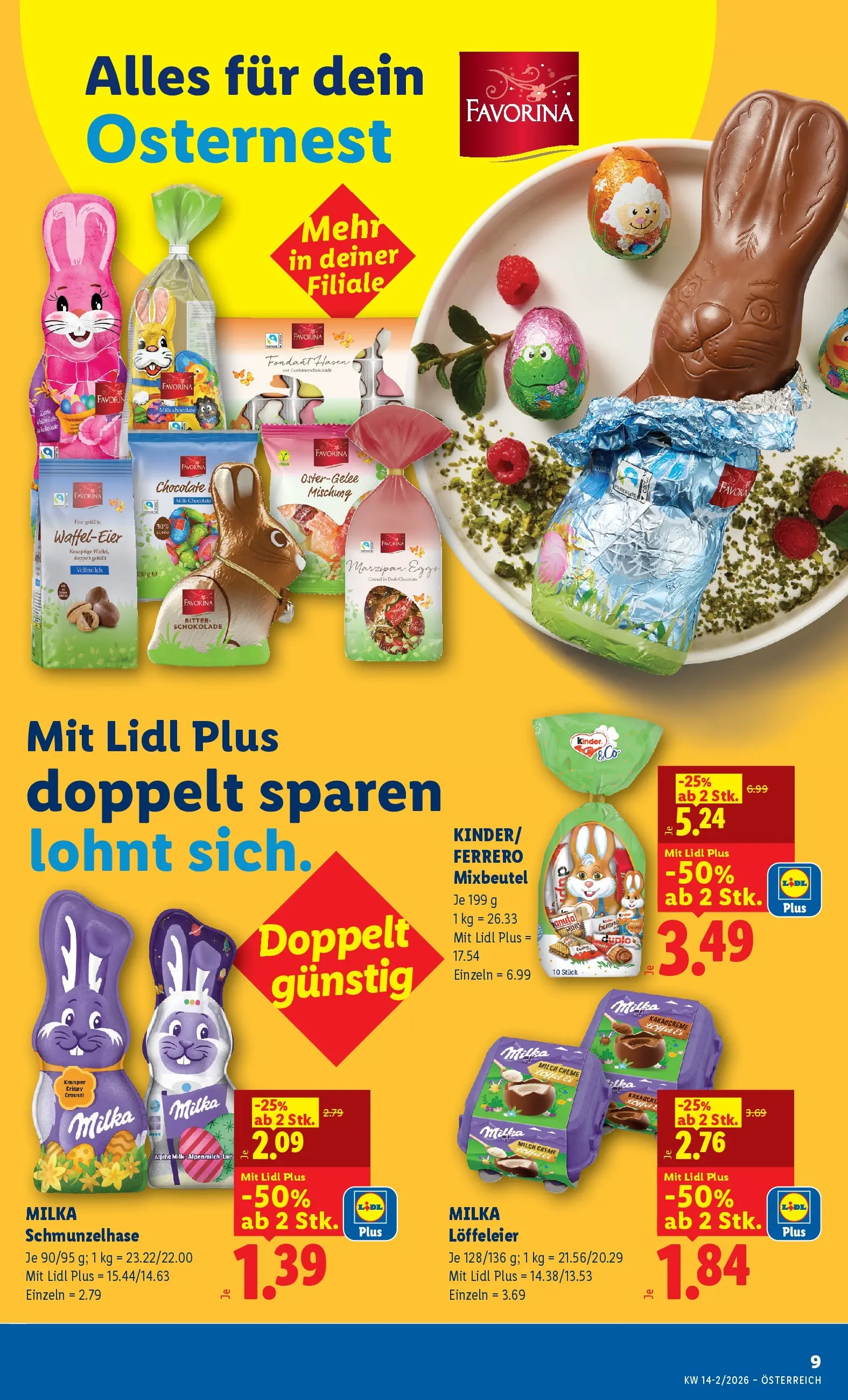 Lidl - Lidl ab 01.04.2026 - Angebote ab donnerstag | Seite: 11 | Produkte: Milch, Creme, Schokolade
