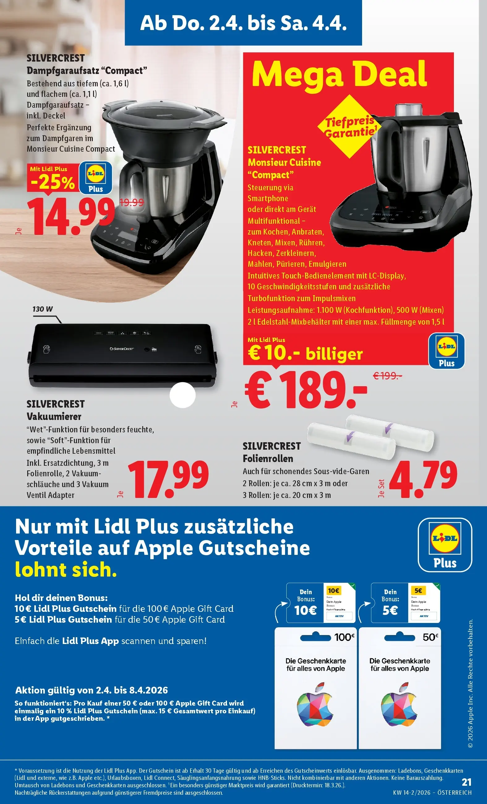 Lidl - Lidl ab 01.04.2026 - Angebote ab donnerstag | Seite: 23 | Produkte: Smartphone, Libacomb, Adapter, Apple