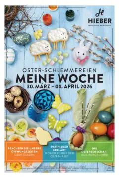 Angebote - Hieber's Frischecenter: Meine Woche ab 29.03.2026 gültig | Seite: 16