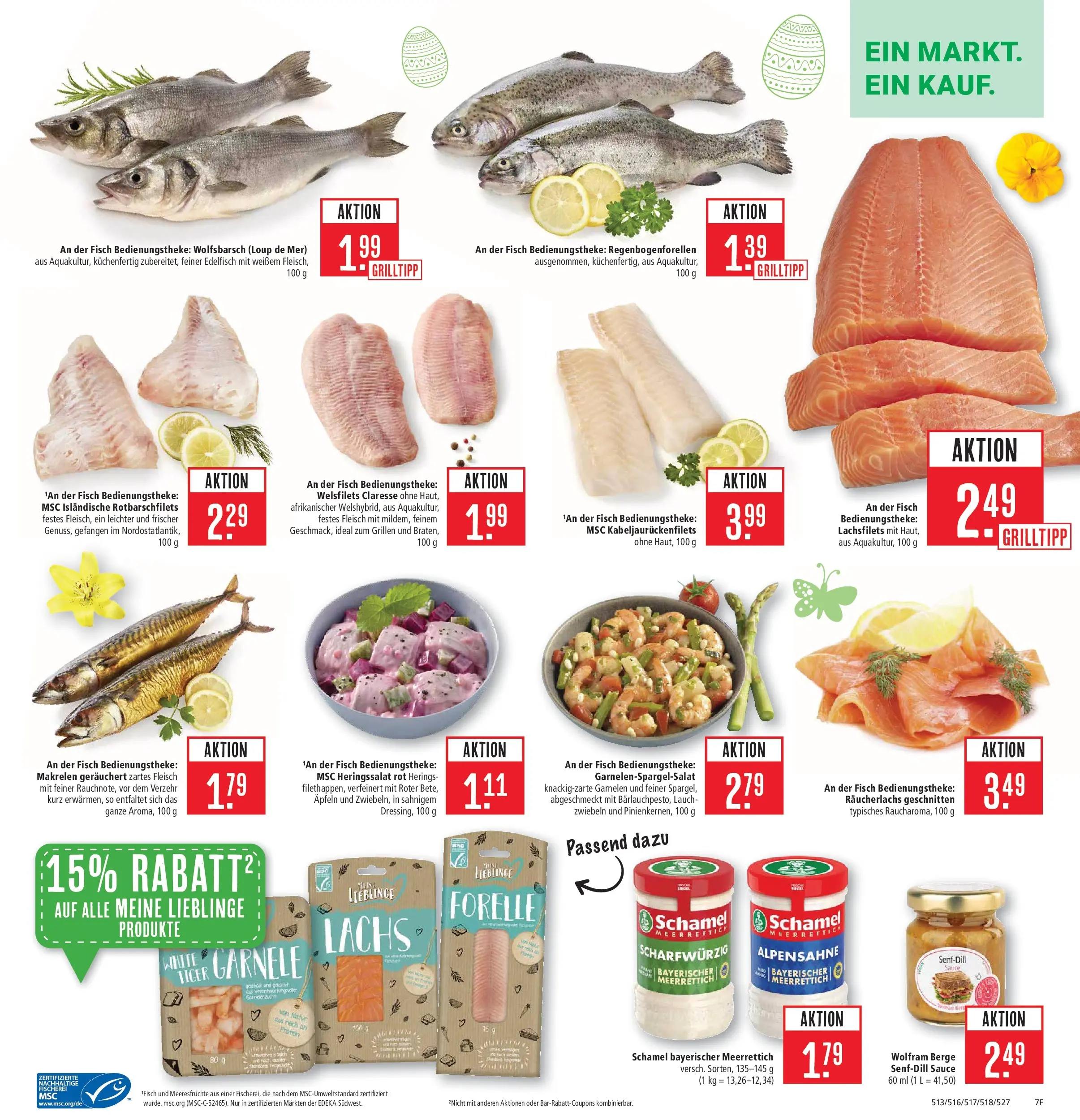 Marktkauf Prospekt Heidenheim	 (ab 29.03.2026) » Angebote online | Seite: 7 | Produkte: Garnelen, Fisch, Lachs, Räucherlachs