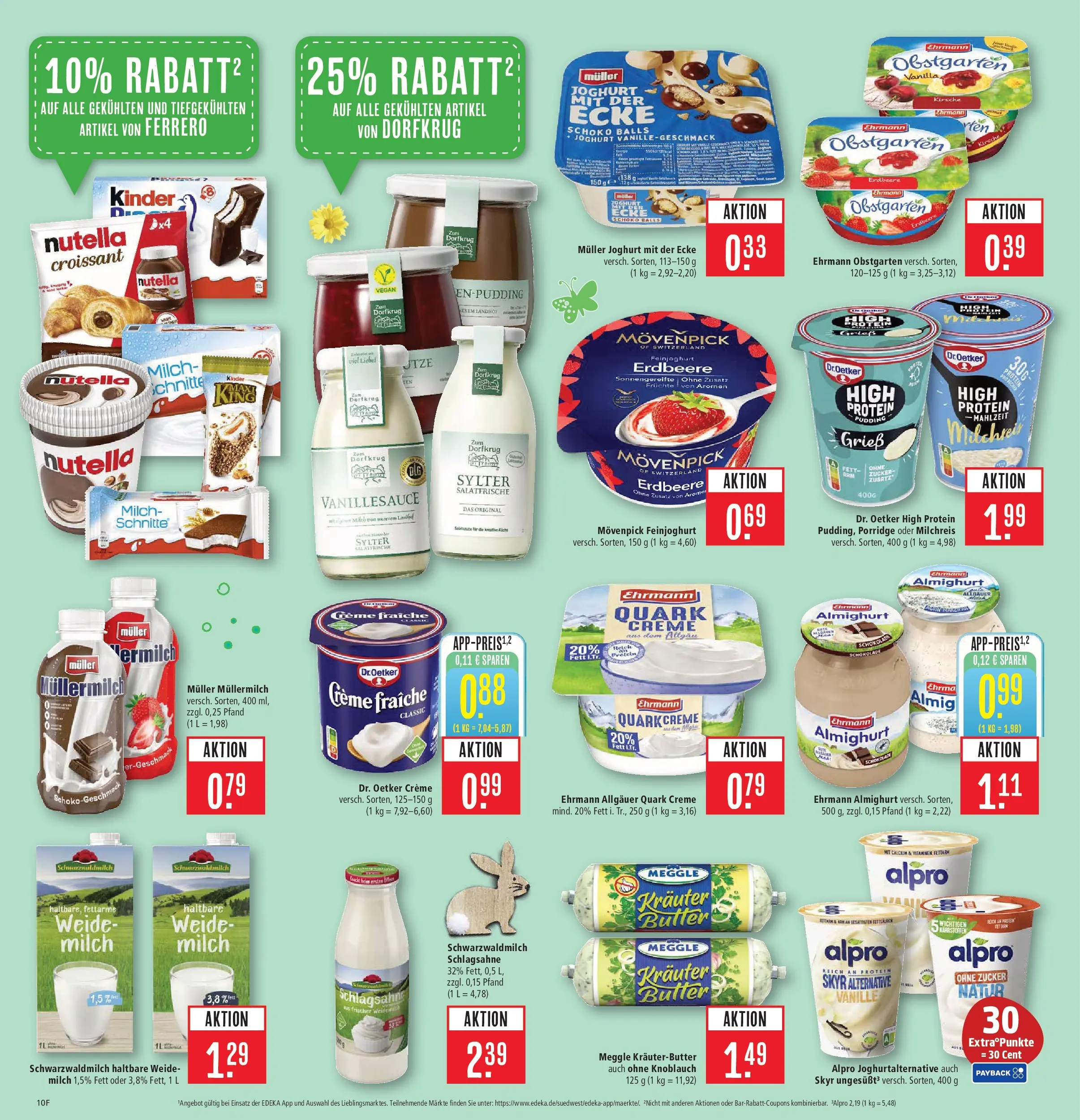 Marktkauf Prospekt Heidenheim	 (ab 29.03.2026) » Angebote online | Seite: 10 | Produkte: Quark, Schlagsahne, Knoblauch, Müllermilch