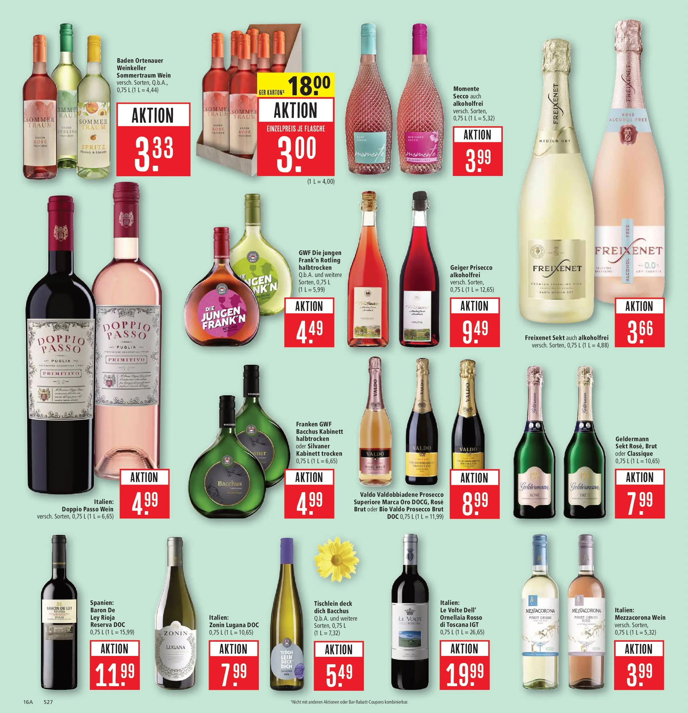 Marktkauf Prospekt Aschaffenburg	 (ab 30.03.2026) » Angebote online | Seite: 18 | Produkte: Freixenet, Sekt, Prosecco, Wein