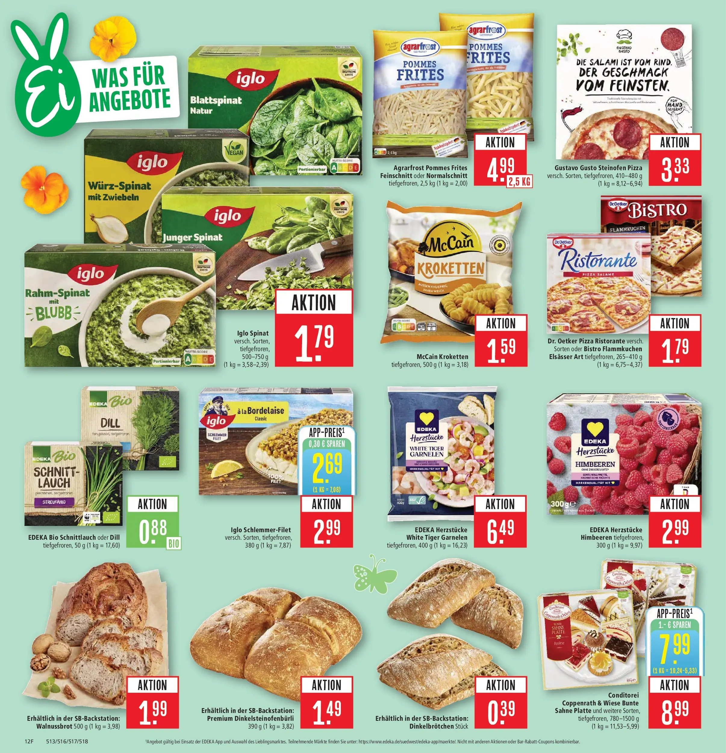 Marktkauf Prospekt Heidenheim	 (ab 29.03.2026) » Angebote online | Seite: 12 | Produkte: Gustavo gusto, Himbeeren, Zwiebeln, Iglo schlemmerfilet