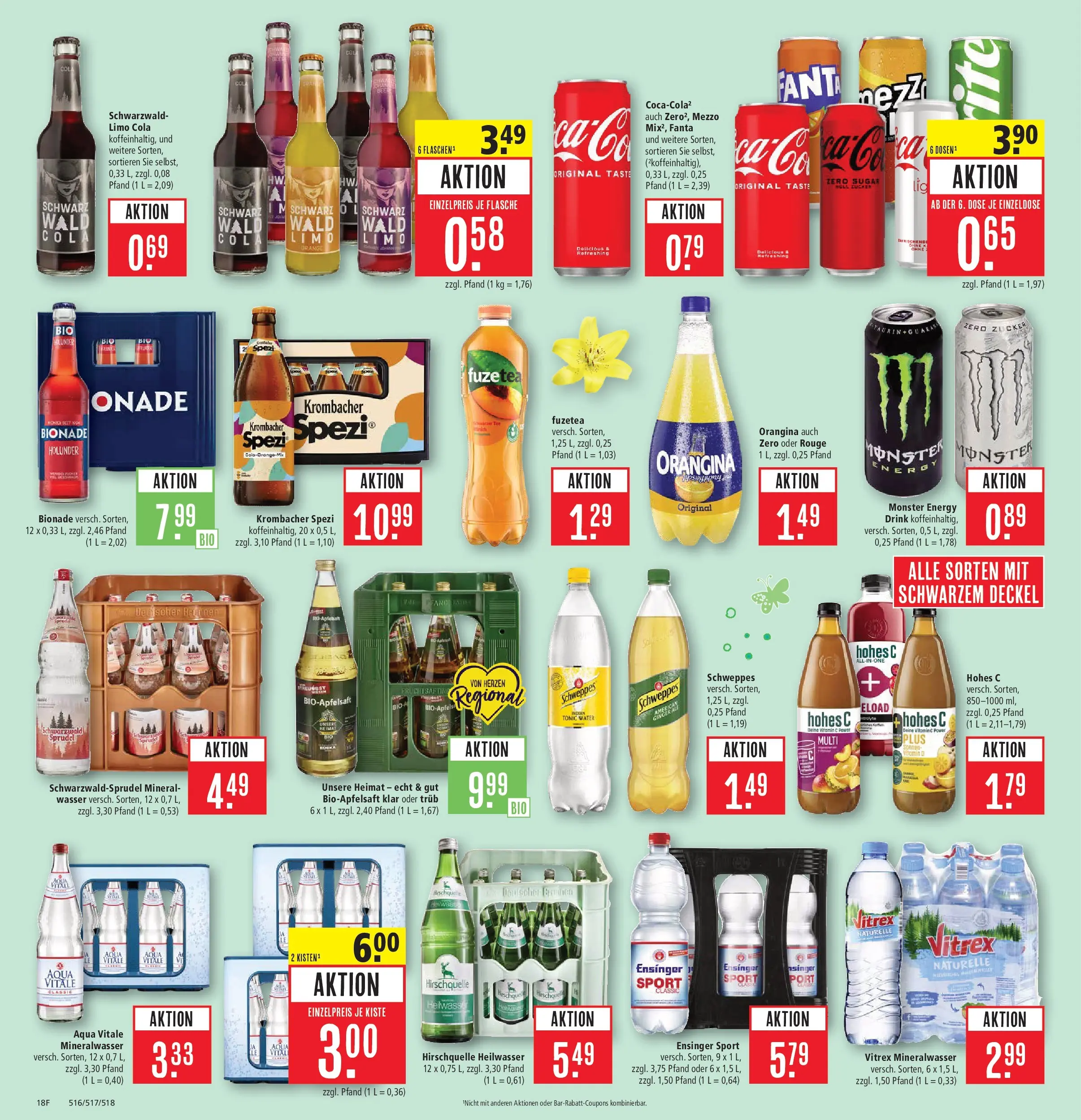 Marktkauf Prospekt Heidenheim	 (ab 29.03.2026) » Angebote online | Seite: 20 | Produkte: Fanta, Rouge, Zucker, Hohes c