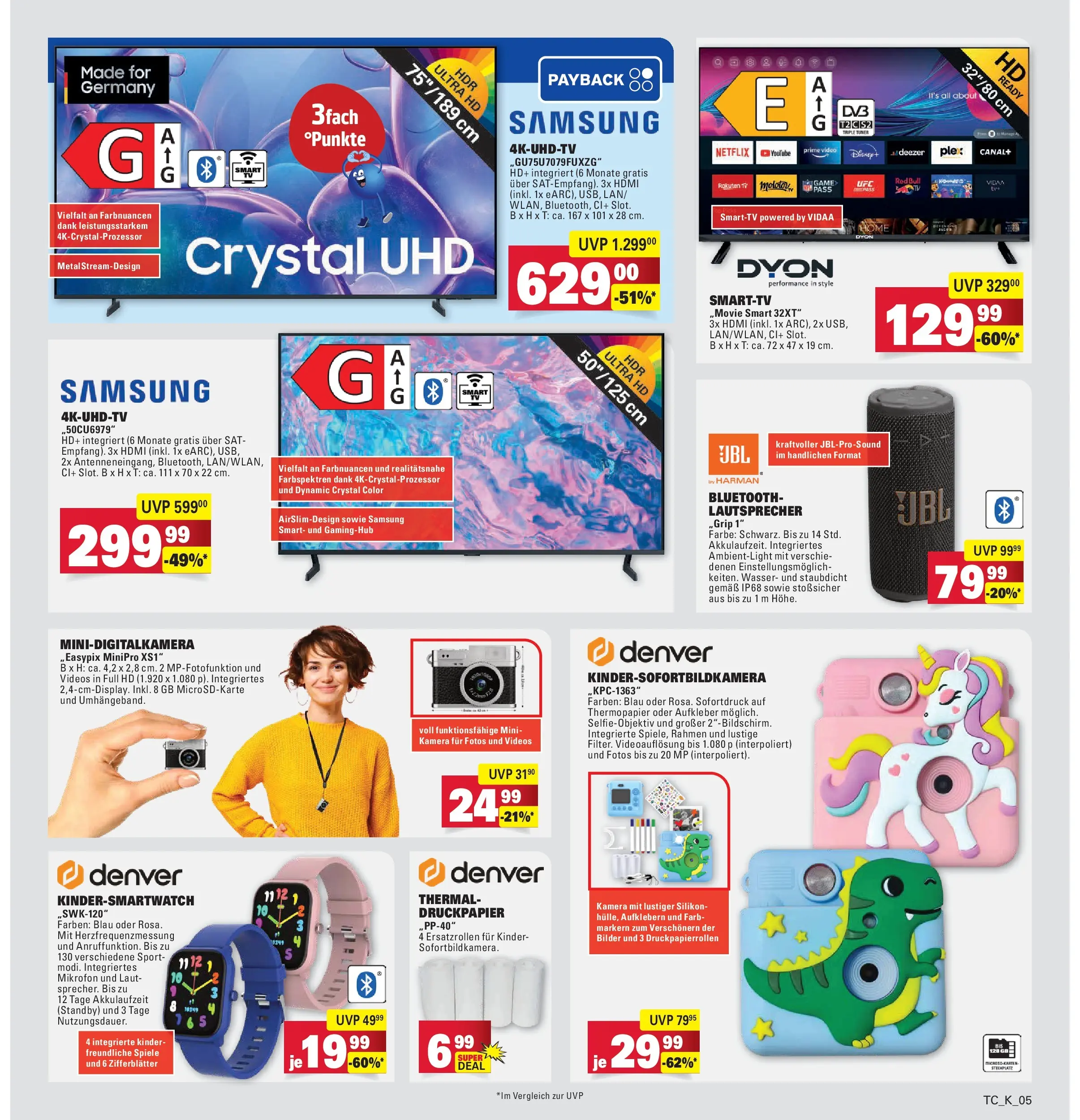 Marktkauf Prospekt Heidenheim	 (ab 29.03.2026) » Angebote online | Seite: 31 | Produkte: Kamera, Mikrofon, Red bull, Samsung