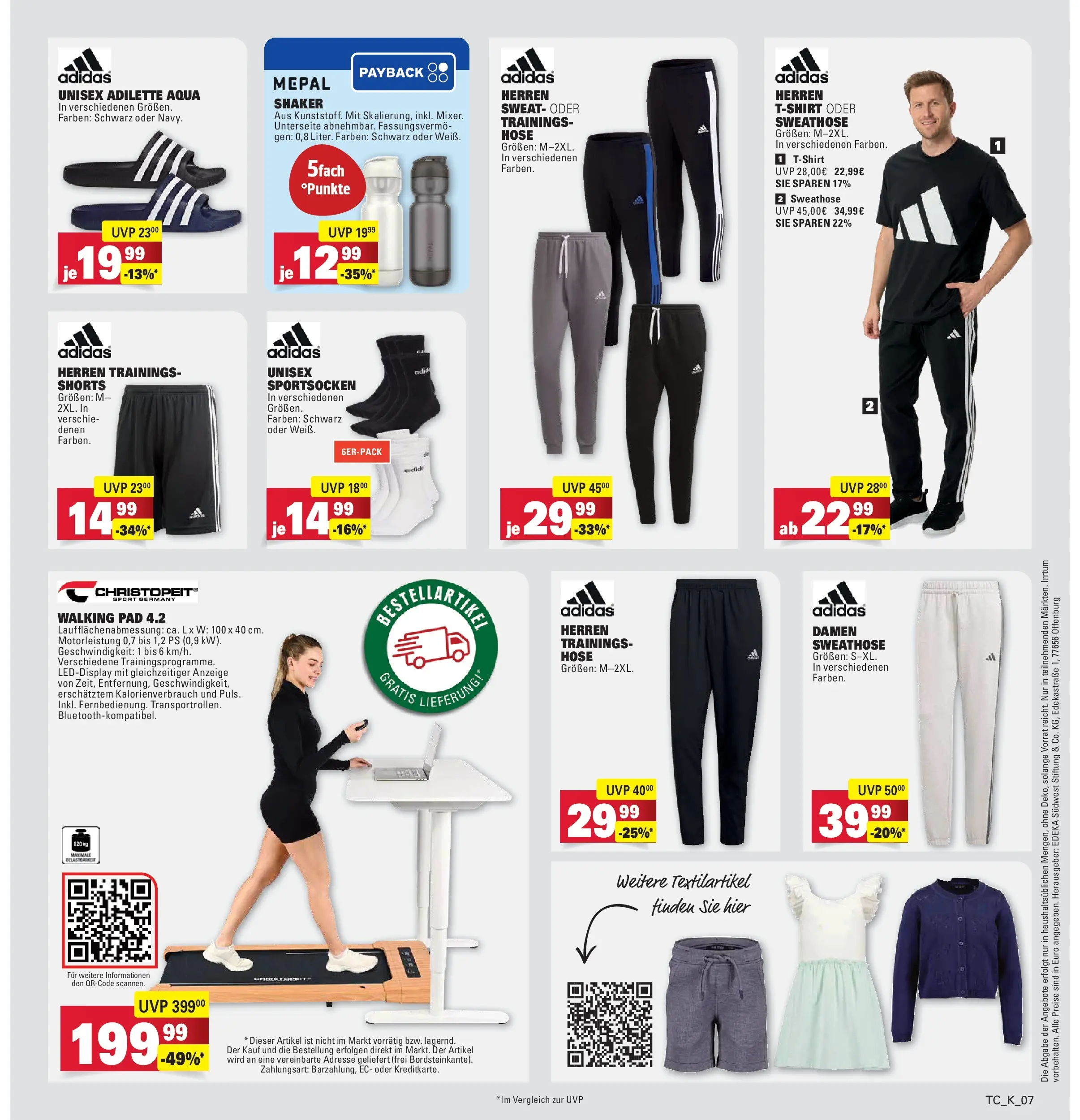 Marktkauf Prospekt Heidenheim	 (ab 29.03.2026) » Angebote online | Seite: 33 | Produkte: Sweathose, Walking, Hose