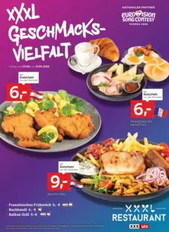 XXXLutz - Gutscheinblatt Resto ab 06.04.2026 gültig