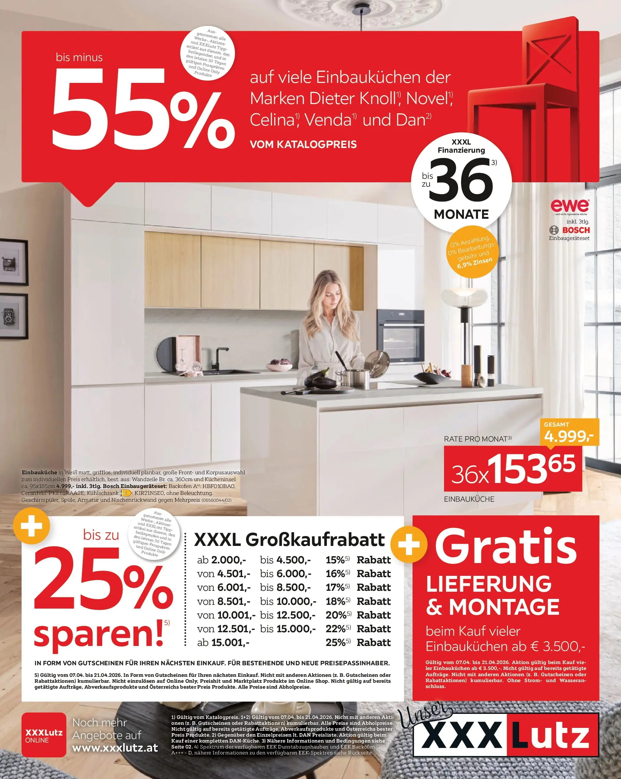 XXXLutz - Küchen von 06.04.2026 - Aktuelle Angebote | Seite: 1