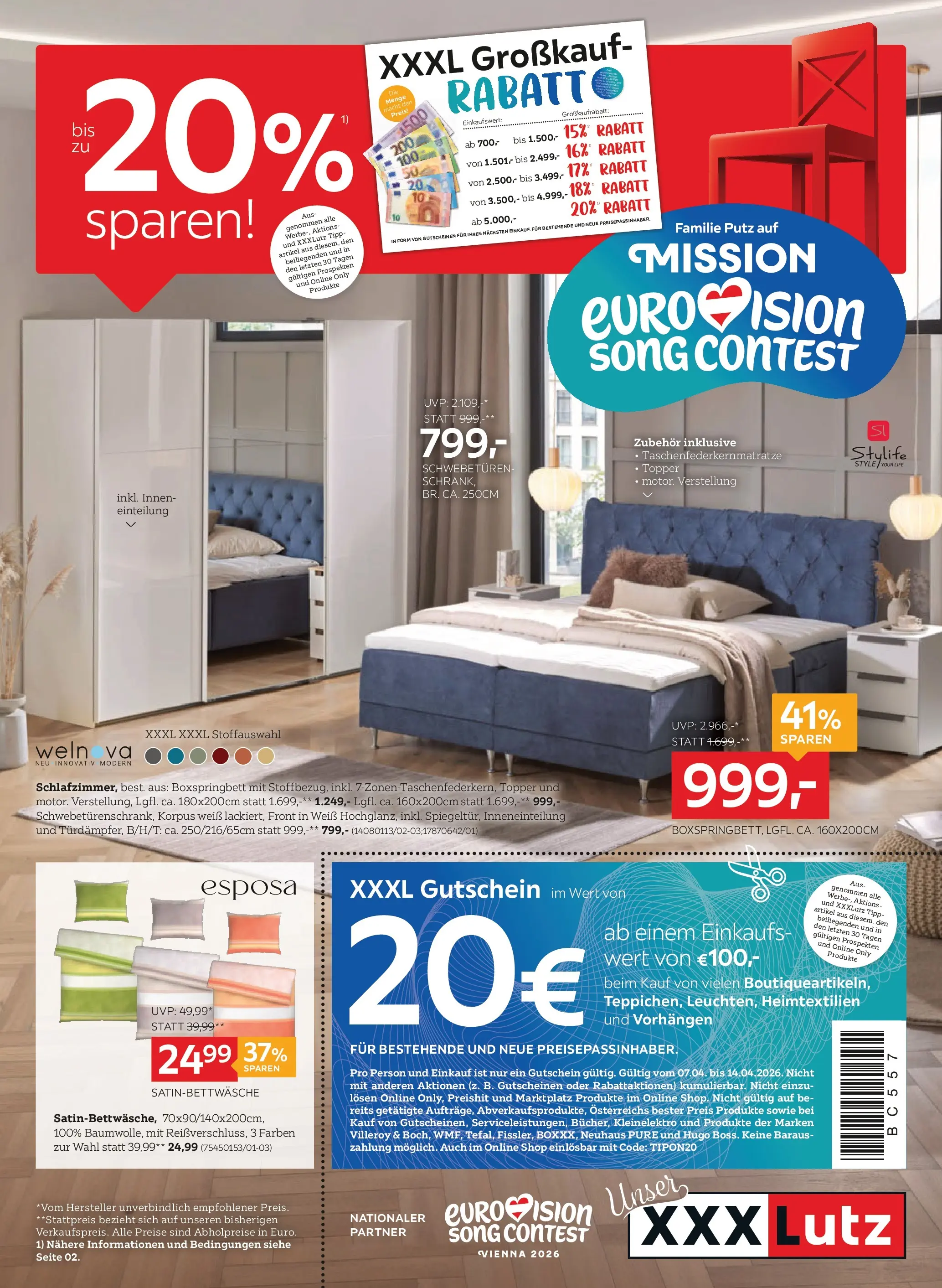 XXXLutz - XXXLutz: aktuelle Angebote von 06.04.2026 - Aktuelle Angebote | Seite: 1