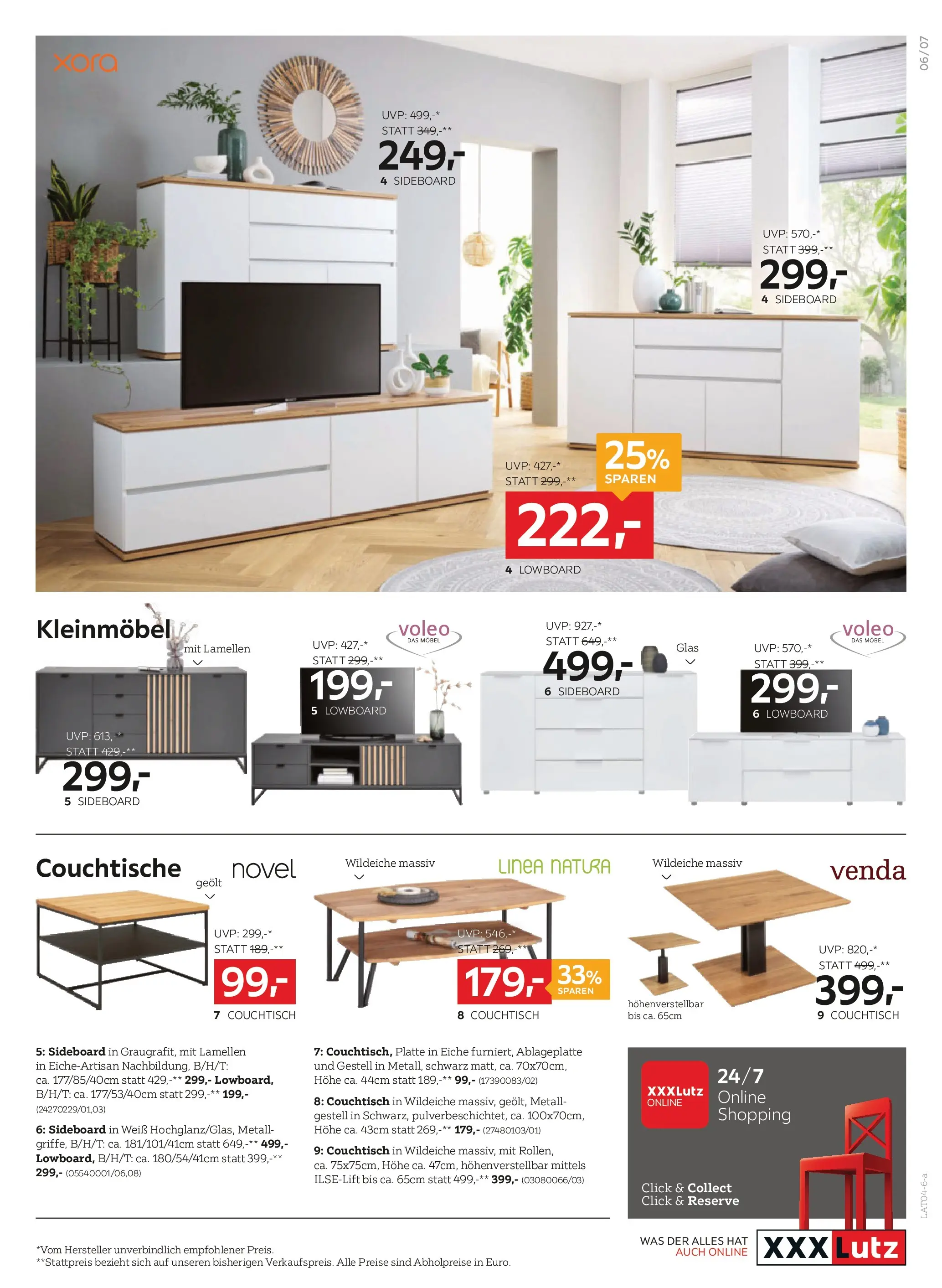 XXXLutz - XXXLutz: aktuelle Angebote von 06.04.2026 - Aktuelle Angebote | Seite: 7