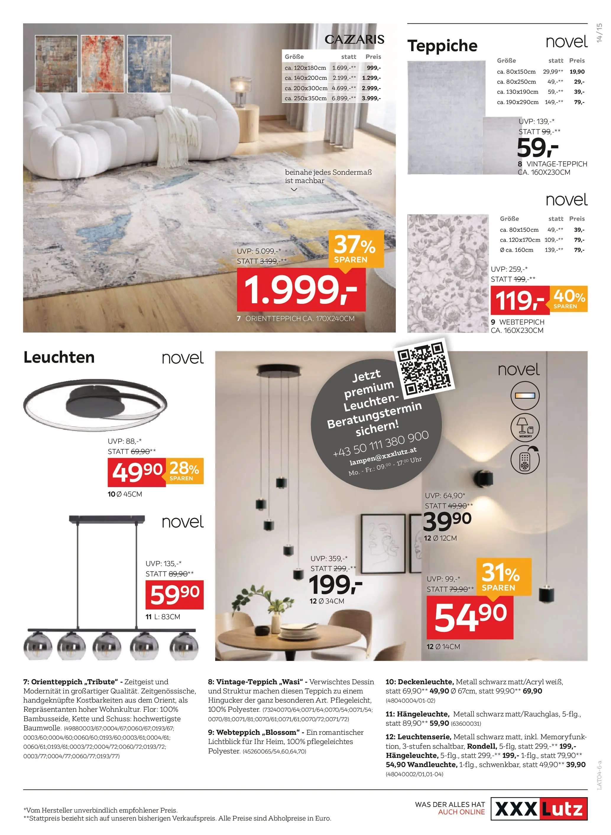 XXXLutz - XXXLutz: aktuelle Angebote von 06.04.2026 - Aktuelle Angebote | Seite: 15