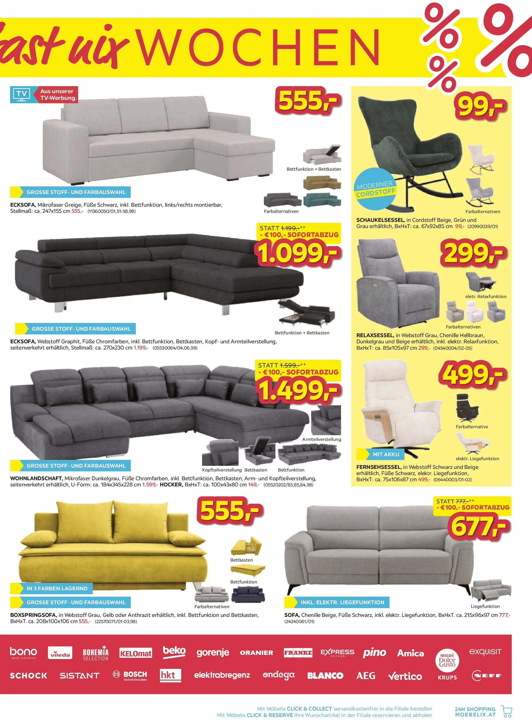 Möbelix - Kost fast nix Wochen von 30.03.2026 - Aktuelle Angebote | Seite: 3