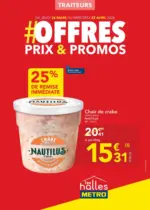 Metro Offres prix & promos - au 22.04.2026