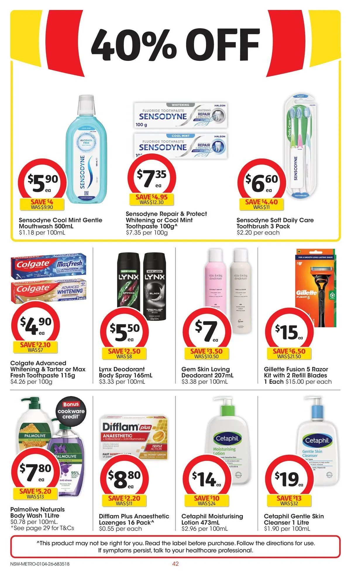 ﻿Coles catalogue valid from 01/04/2026 > Online Australia | Page: 42 | Products: Honey, Lotion, Cookware, Lemon