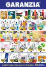 Gruppo Garanzia Offerte valide dal 26/03 al 18/04/2026 - al 18.04.2026