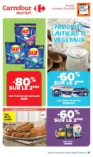 Carrefour Market PRODUITS LAITIERS ET V&Eacute;G&Eacute;TEAUX - au 19.04.2026