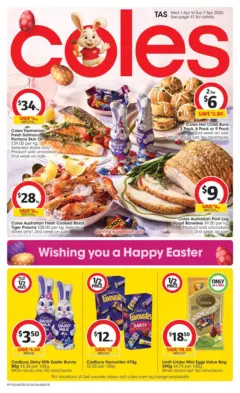 Preview of Coles catalogue TAS - valid from 01.04.2026