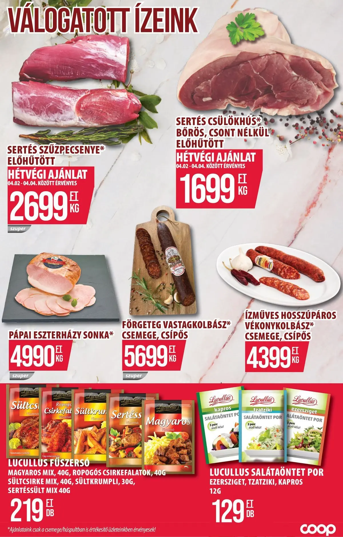 COOP Szolnok akciós újság Székesfehérvár - 2026.03.29. -tól/töl > akció, lapozható szórólap 🛍️ | Oldal: 3