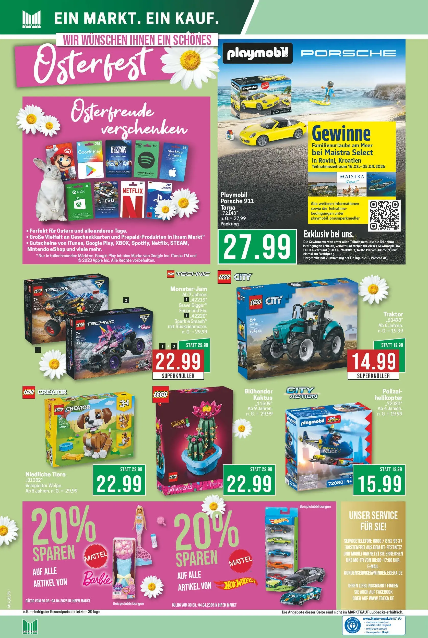 Marktkauf Prospekt Meppen	 (ab 30.03.2026) » Angebote online | Seite: 32 | Produkte: Apple