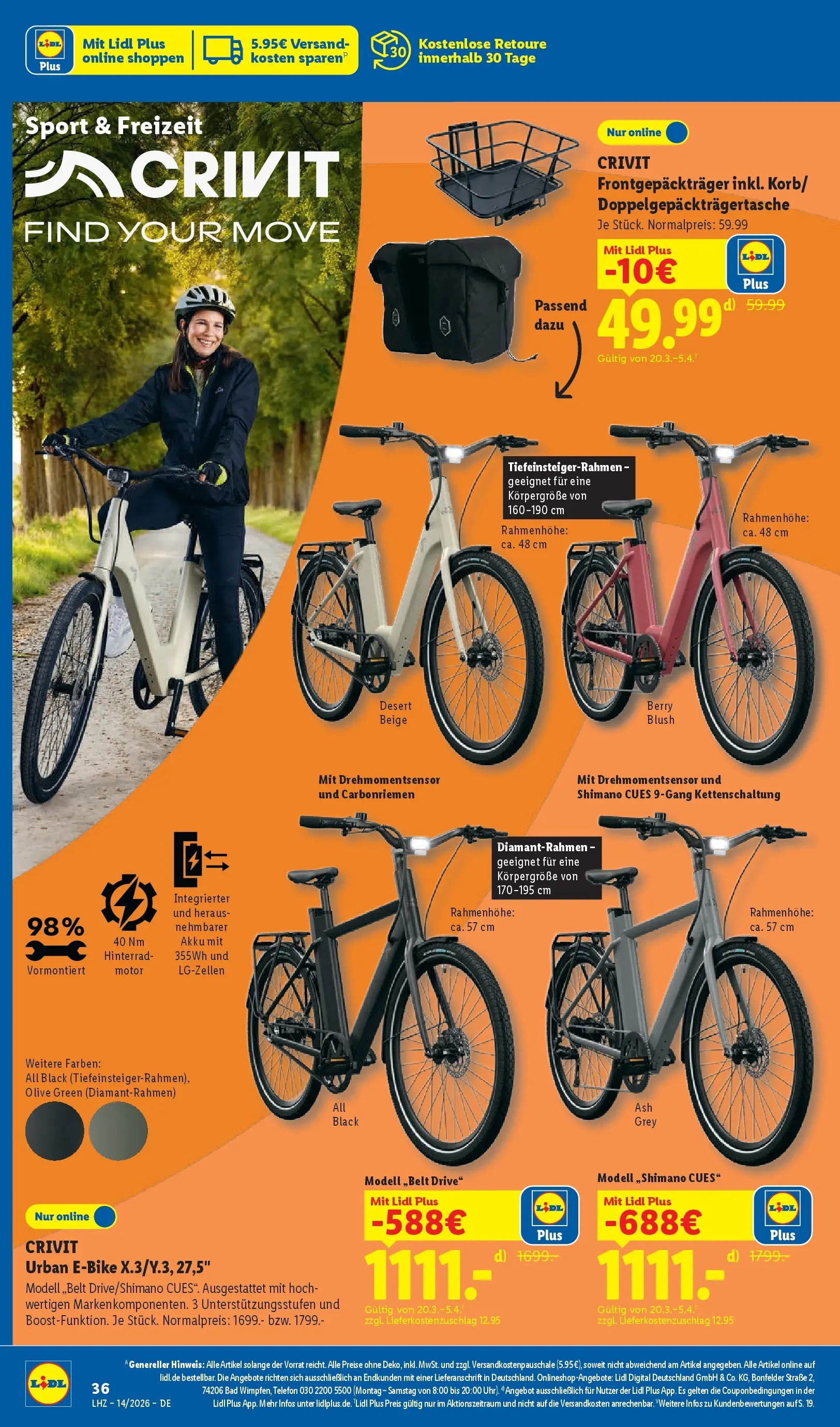 Lidl Prospekt Plettenberg (ab 29.03.2026) zum Blättern » Angebote | Seite: 12 | Produkte: Bad, Blush, Telefon