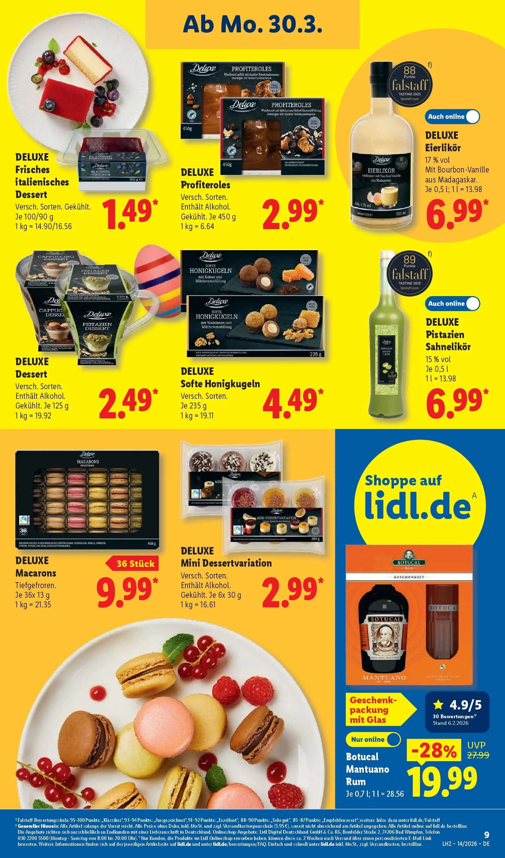 Lidl Prospekt Plettenberg (ab 29.03.2026) zum Blättern » Angebote | Seite: 21 | Produkte: Bad, Pistazien, Bourbon, Telefon