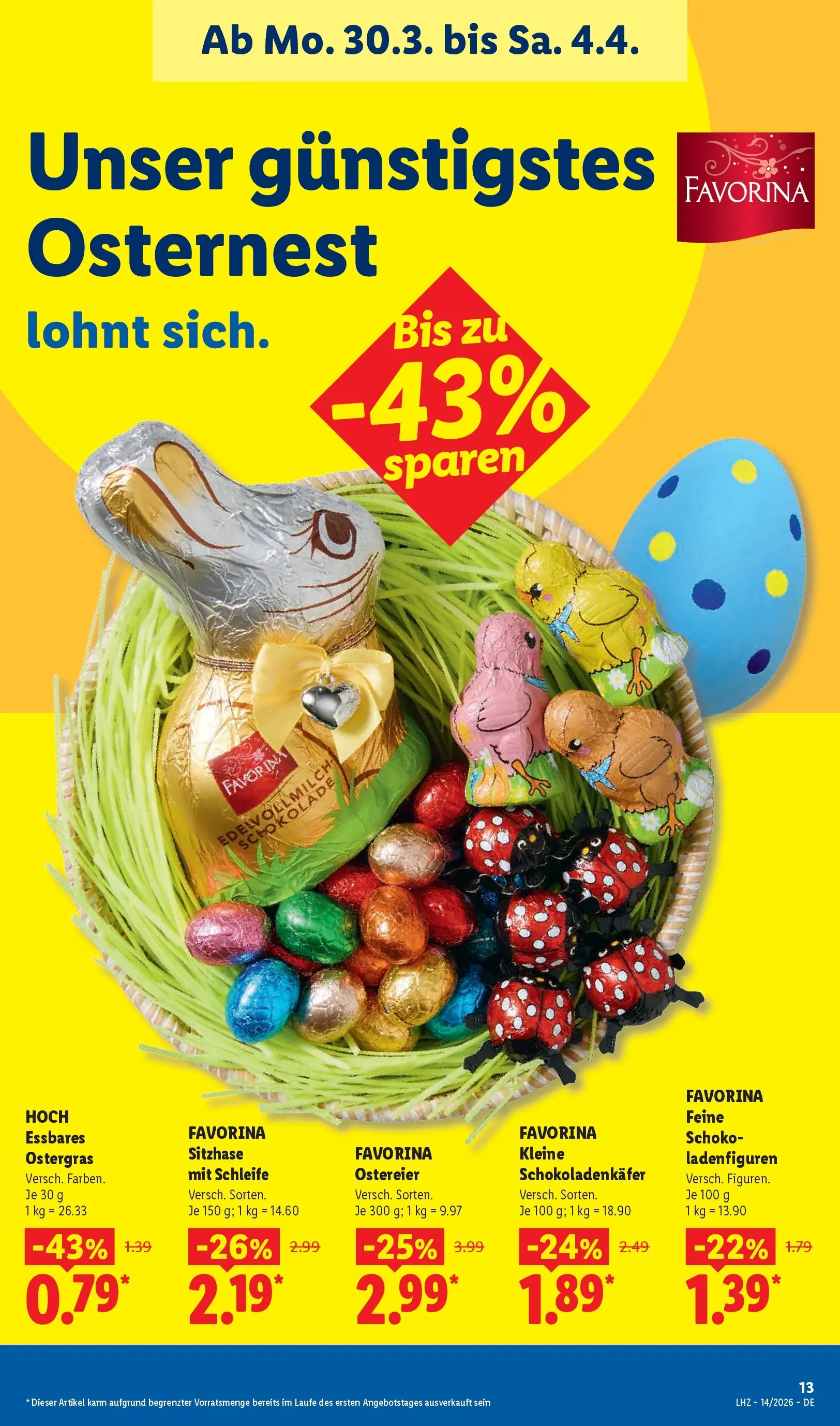 Lidl Prospekt Plettenberg (ab 29.03.2026) zum Blättern » Angebote | Seite: 29 | Produkte: Schokolade