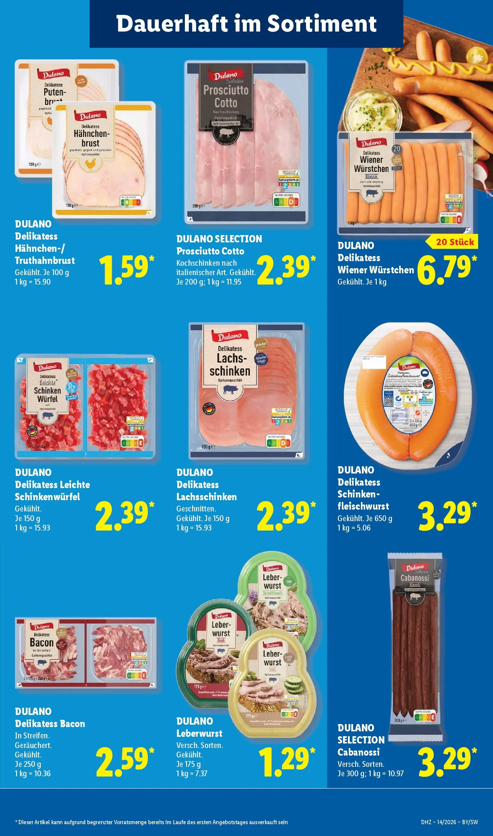 Lidl Prospekt München-laim (ab 29.03.2026) zum Blättern » Angebote | Seite: 35 | Produkte: Wiener wurstchen, Lachs, Wurst, Schinken