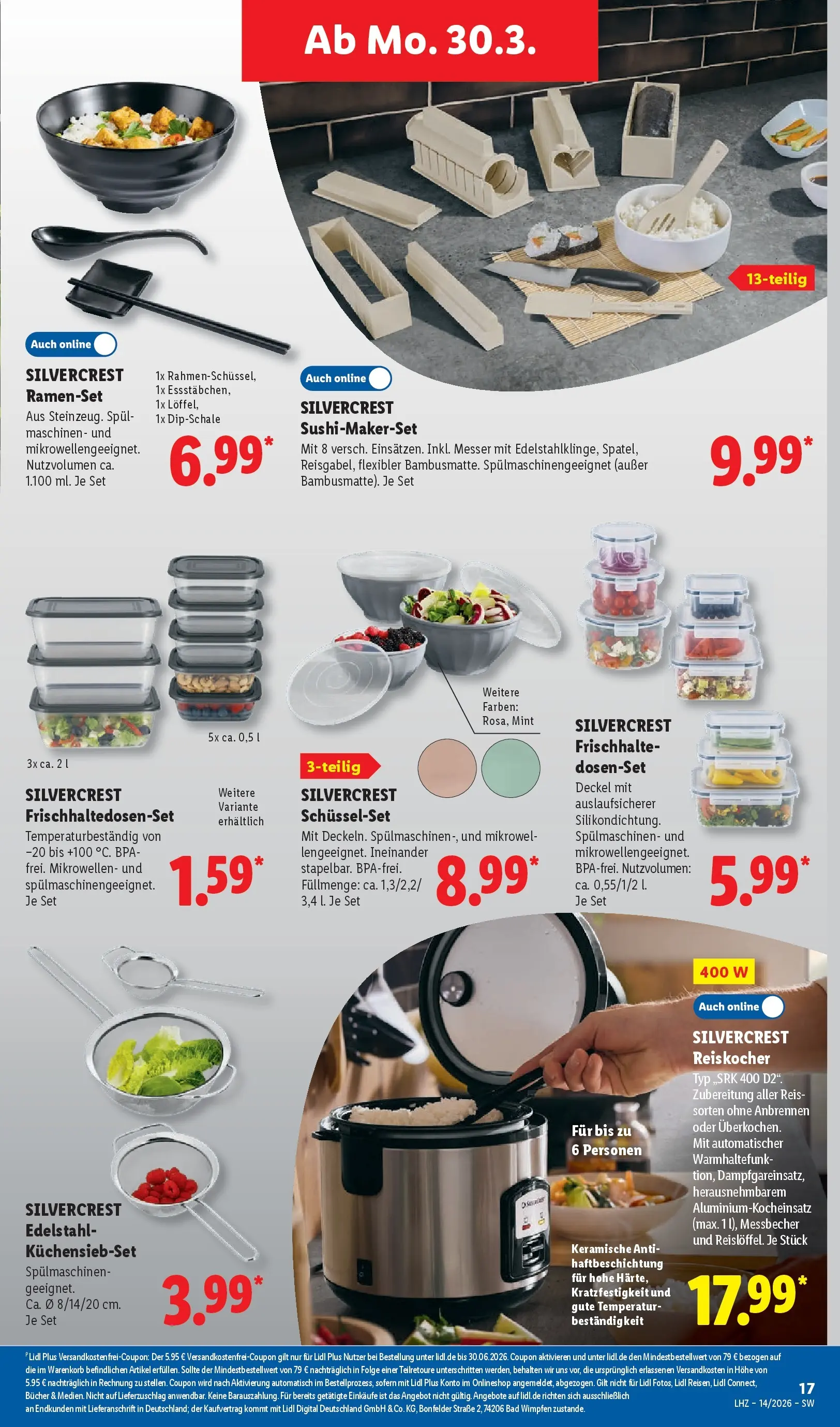 Lidl Prospekt Mühlacker (ab 29.03.2026) zum Blättern » Angebote | Seite: 37 | Produkte: Bad, Reis