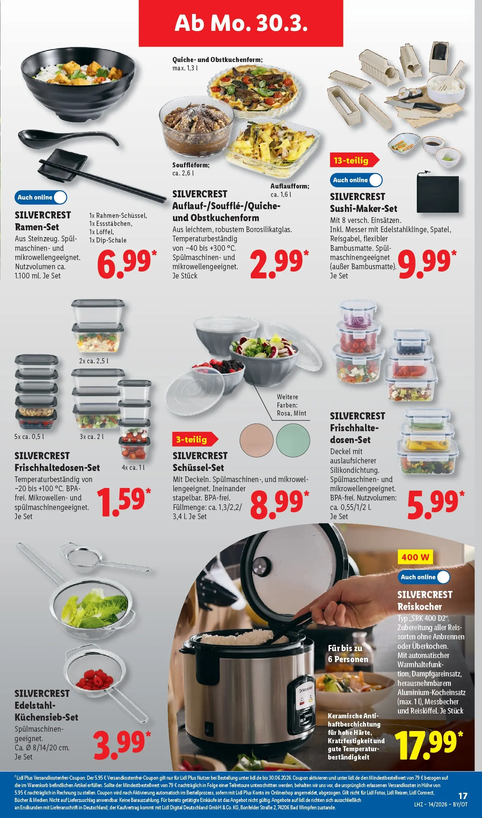 Lidl Prospekt München-laim (ab 29.03.2026) zum Blättern » Angebote | Seite: 37 | Produkte: Bad, Reis
