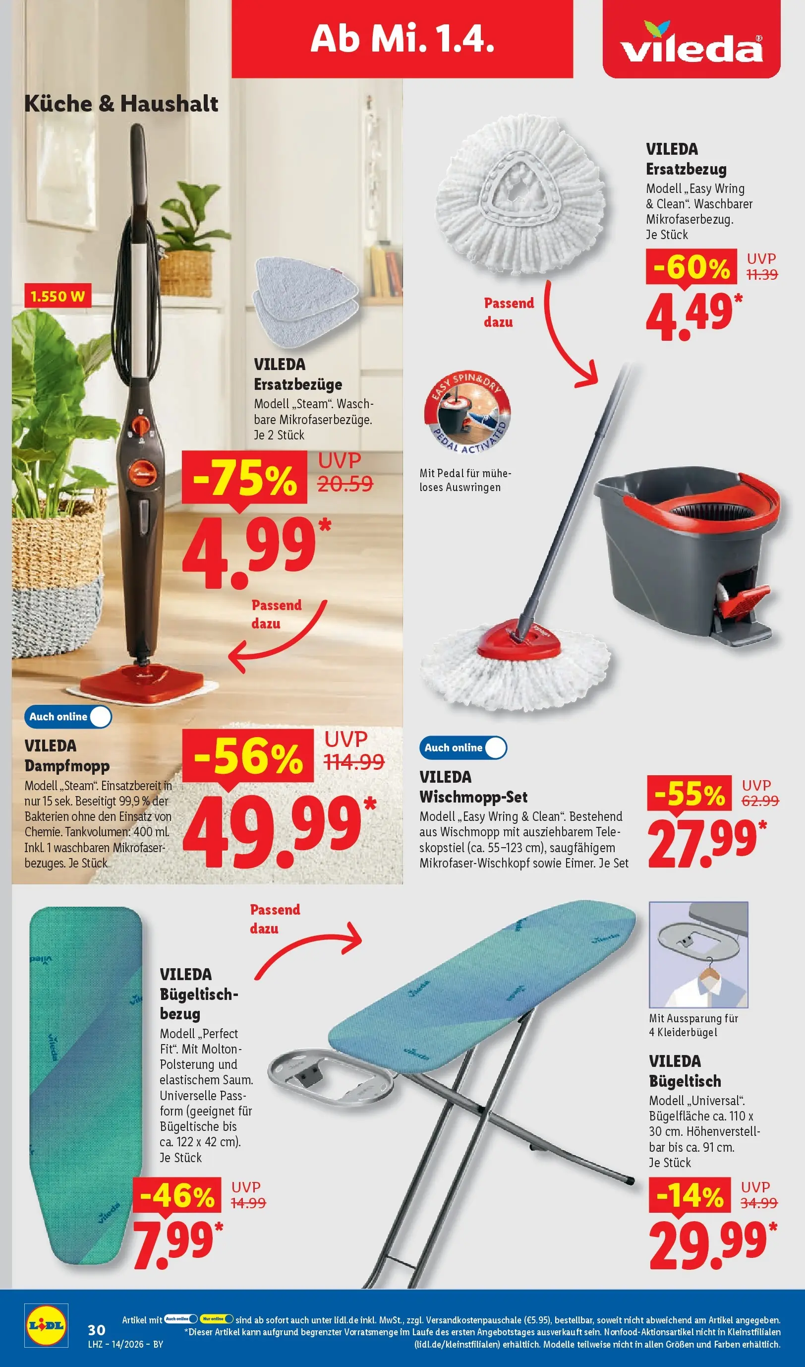 Lidl Prospekt München-laim (ab 29.03.2026) zum Blättern » Angebote | Seite: 54 | Produkte: Küche, Kleiderbügel