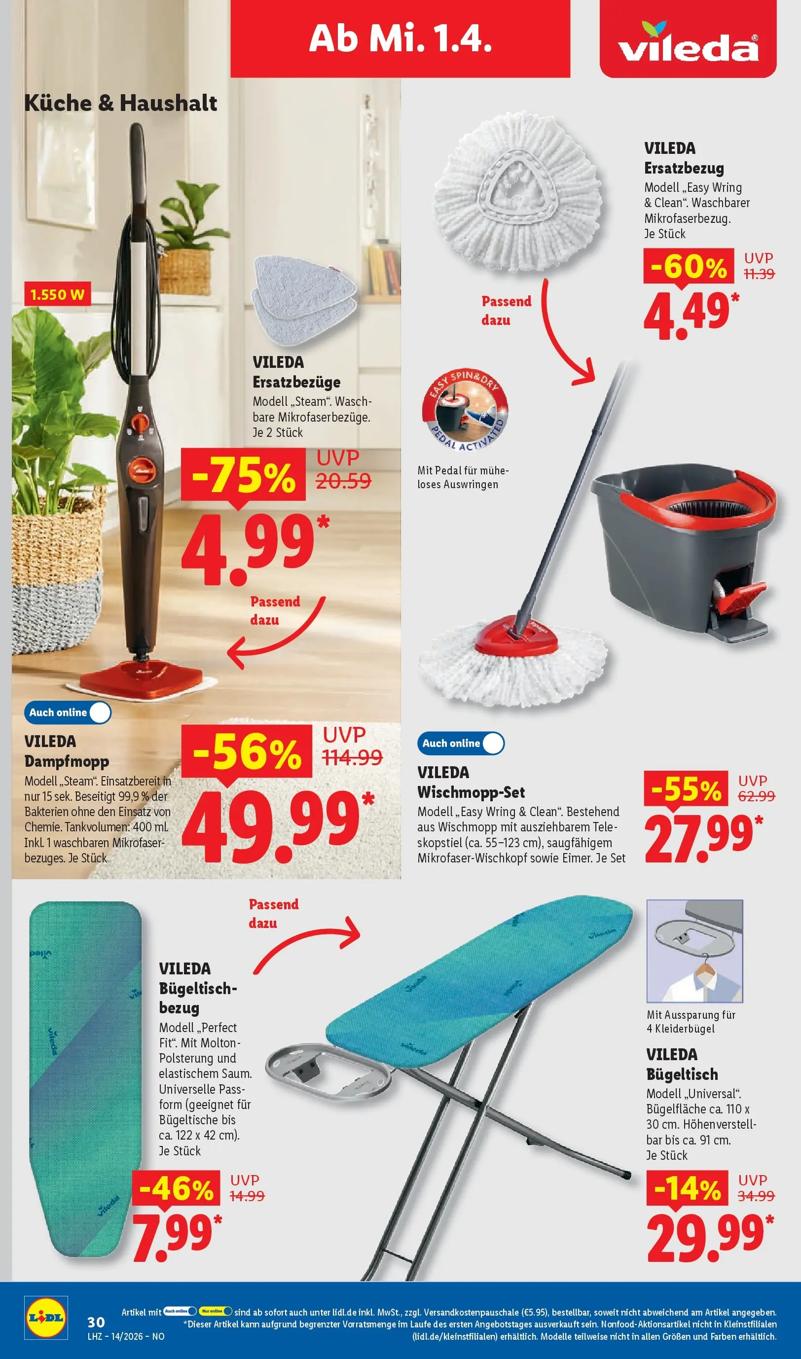 Lidl Prospekt Wahlstedt (ab 29.03.2026) » Angebote online | Seite: 52 | Produkte: Küche, Kleiderbügel Lidl Prospekt Wahlstedt (ab 29.03.2026) zum Blättern » Angebote | Seite: 52 | Produkte: Küche, Kleiderbügel