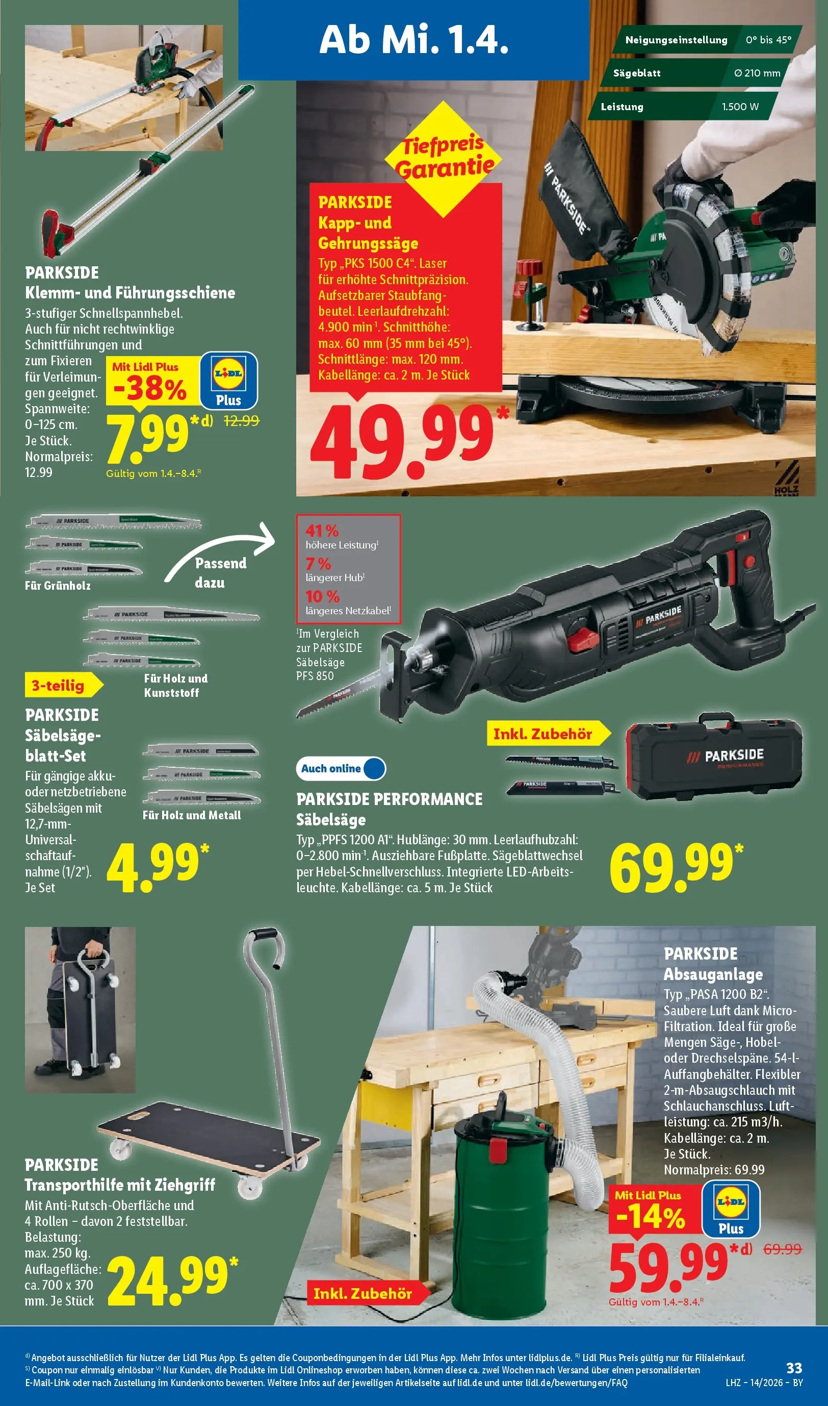 Lidl Prospekt München-laim (ab 29.03.2026) zum Blättern » Angebote | Seite: 57 | Produkte: Hobel