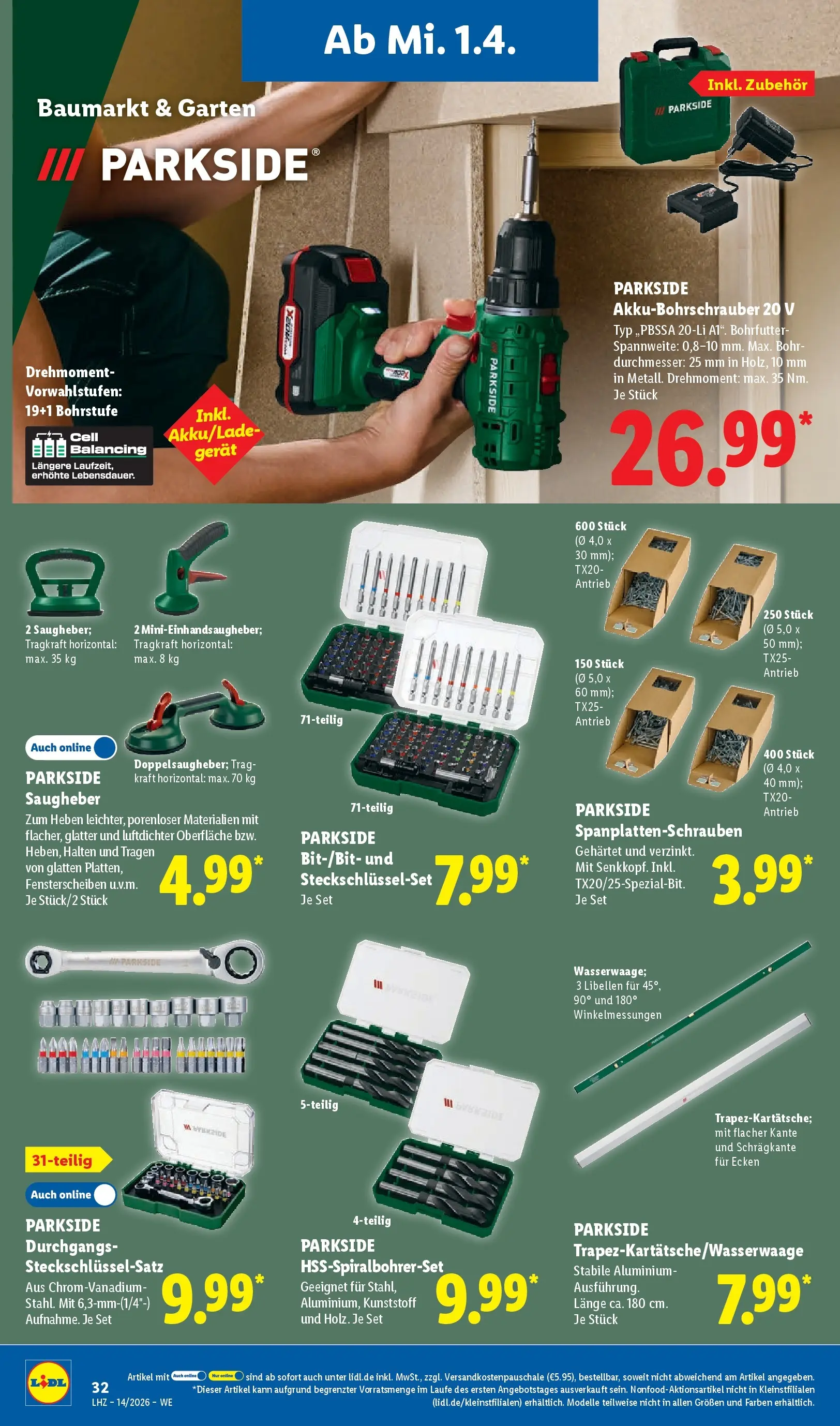 Lidl Prospekt Plettenberg (ab 29.03.2026) zum Blättern » Angebote | Seite: 56