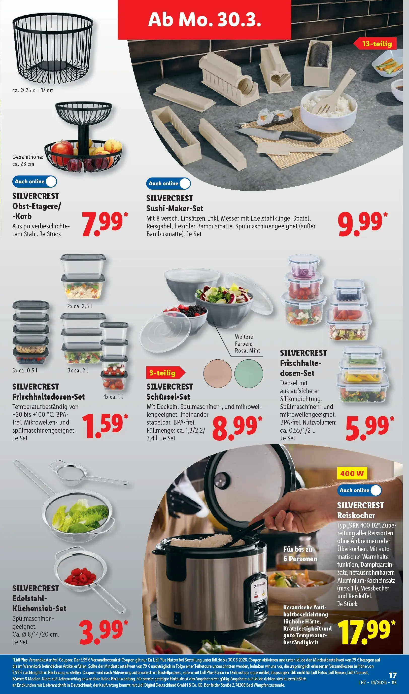 Lidl Prospekt Mahlow (ab 29.03.2026) » Angebote online | Seite: 37 | Produkte: Bad, Korb Lidl Prospekt Mahlow (ab 29.03.2026) zum Blättern » Angebote | Seite: 37 | Produkte: Bad, Korb