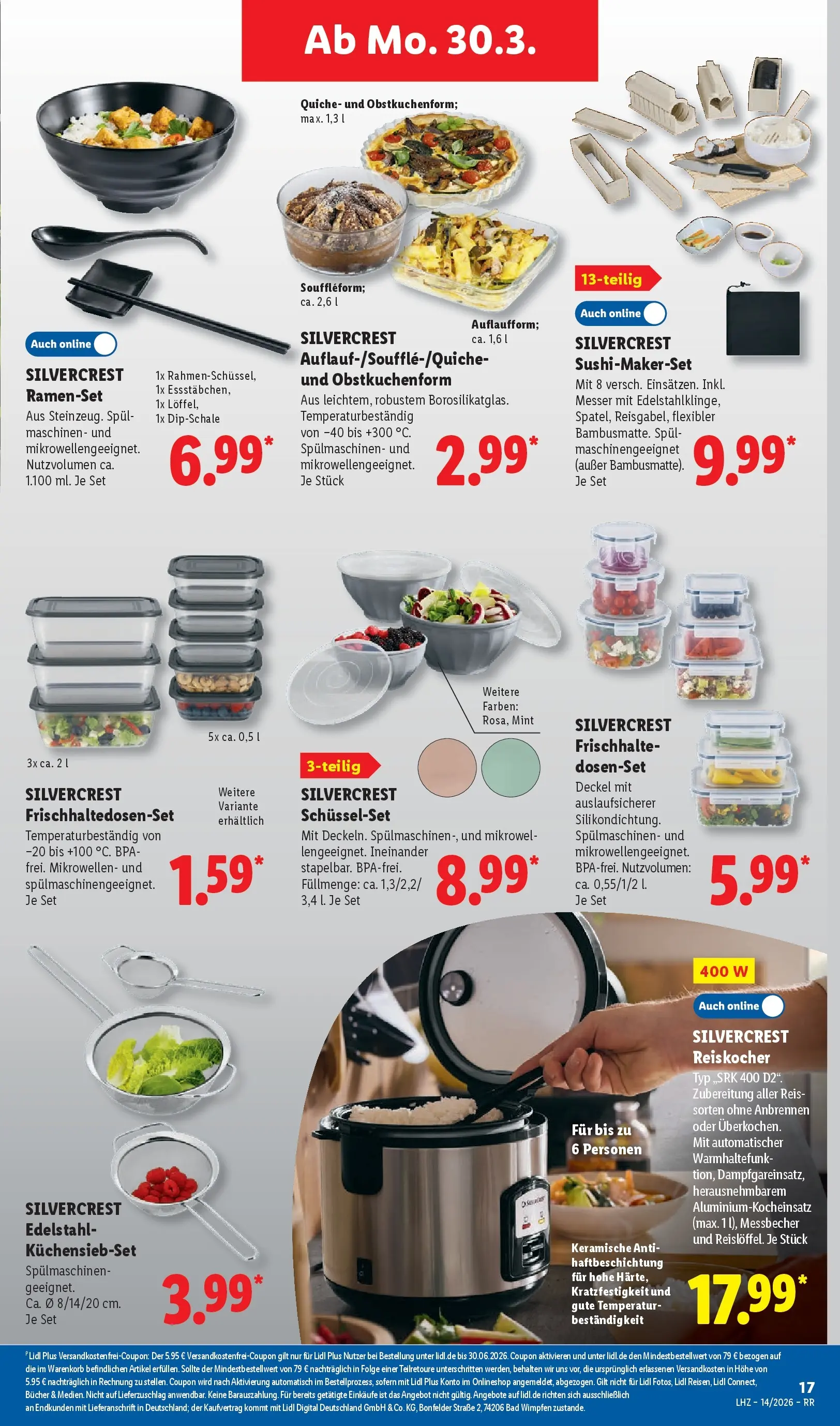 Lidl Prospekt Zülpich (ab 29.03.2026) zum Blättern » Angebote | Seite: 33 | Produkte: Bad, Reis