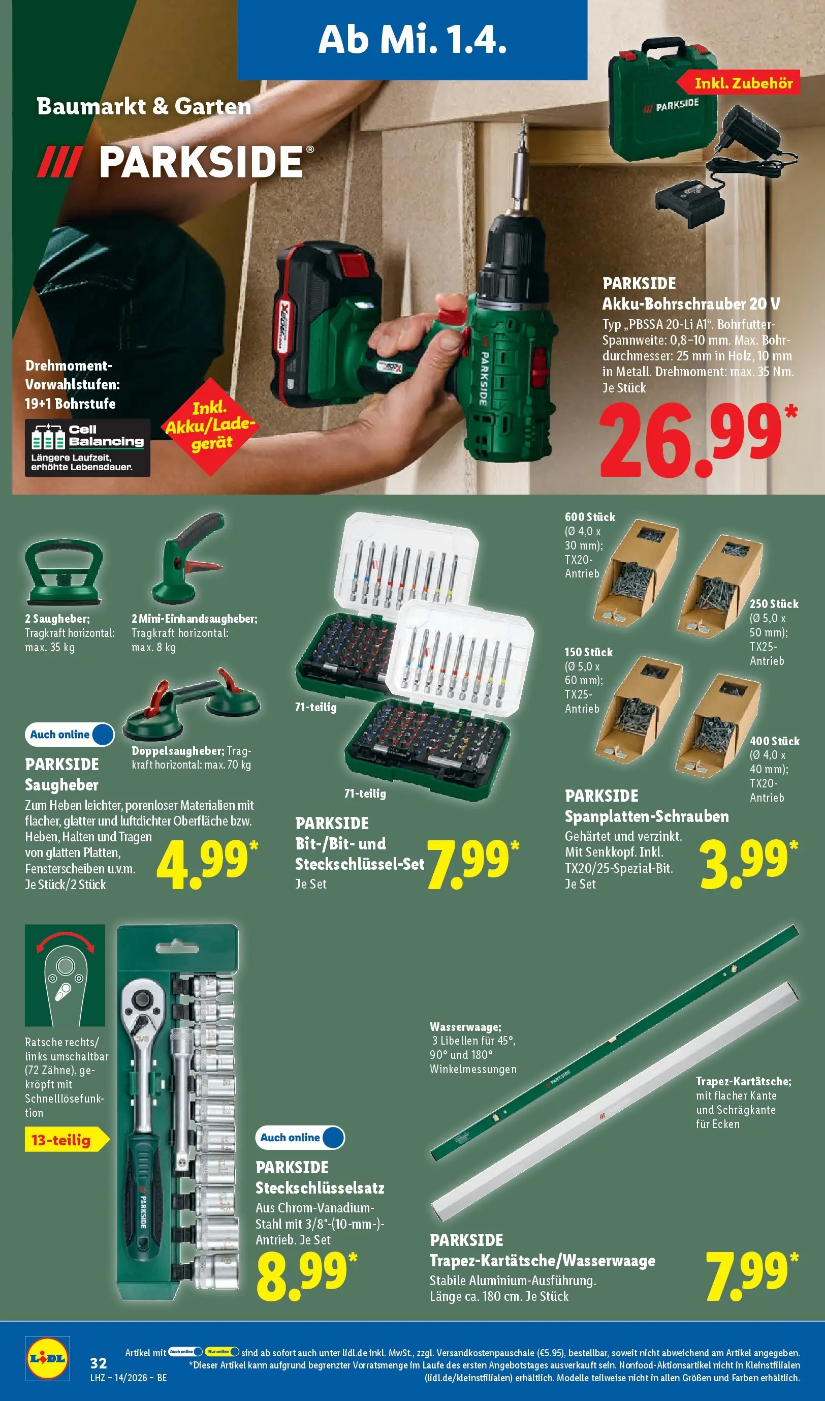 Lidl Prospekt Mahlow (ab 29.03.2026) » Angebote online | Seite: 56 Lidl Prospekt Mahlow (ab 29.03.2026) zum Blättern » Angebote | Seite: 56