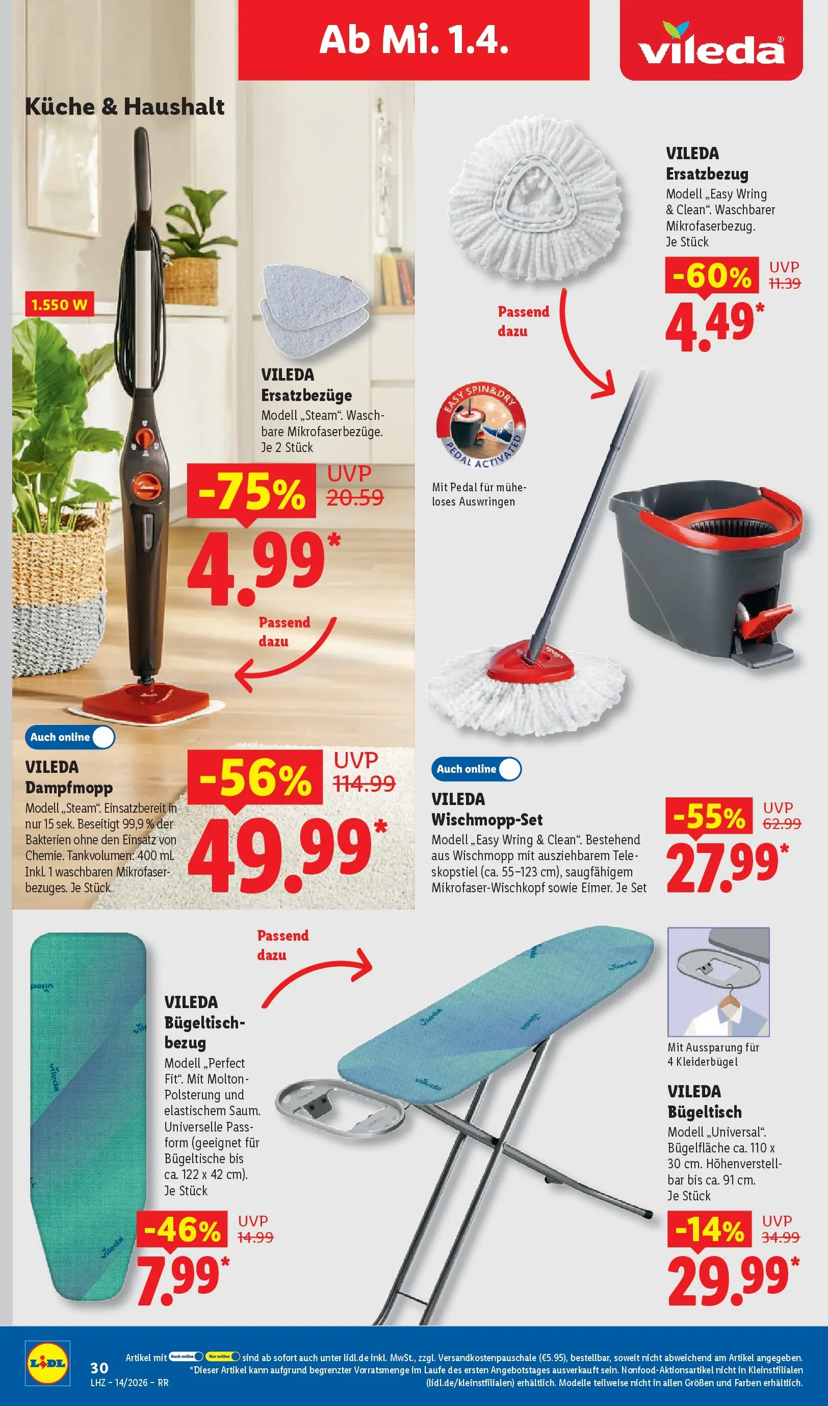 Lidl Prospekt Zülpich (ab 29.03.2026) zum Blättern » Angebote | Seite: 52 | Produkte: Küche, Kleiderbügel