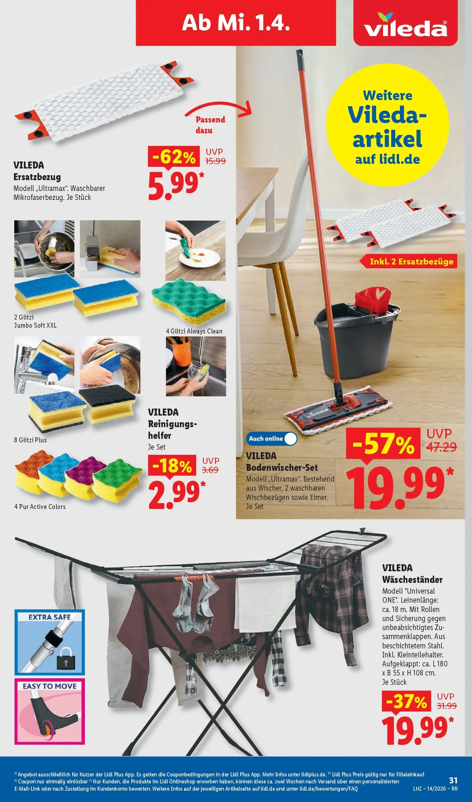 Lidl Prospekt Zülpich (ab 29.03.2026) zum Blättern » Angebote | Seite: 53 | Produkte: Waschestander